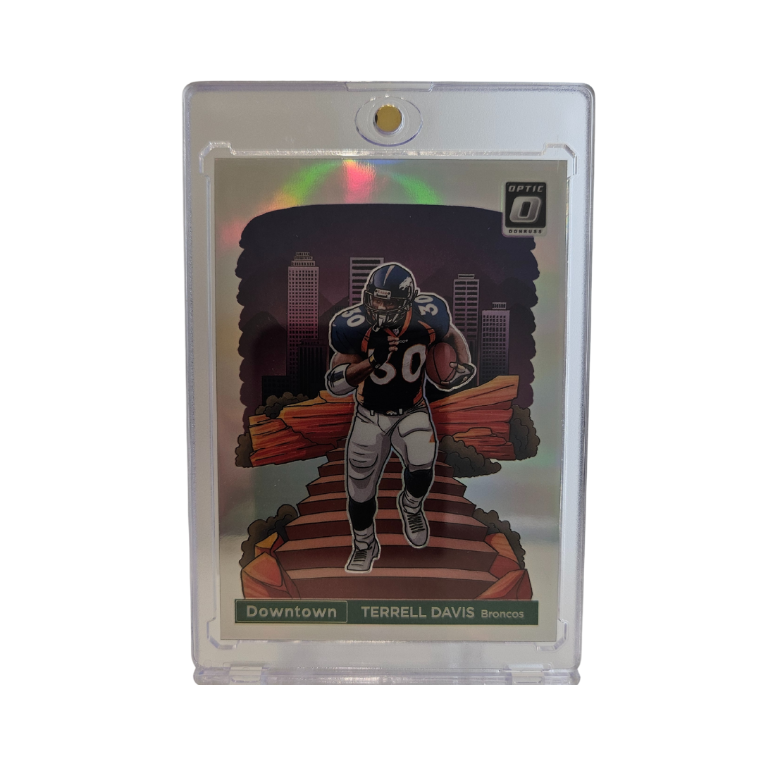 Terrell Davis Donruss Optic Downtown No. 24