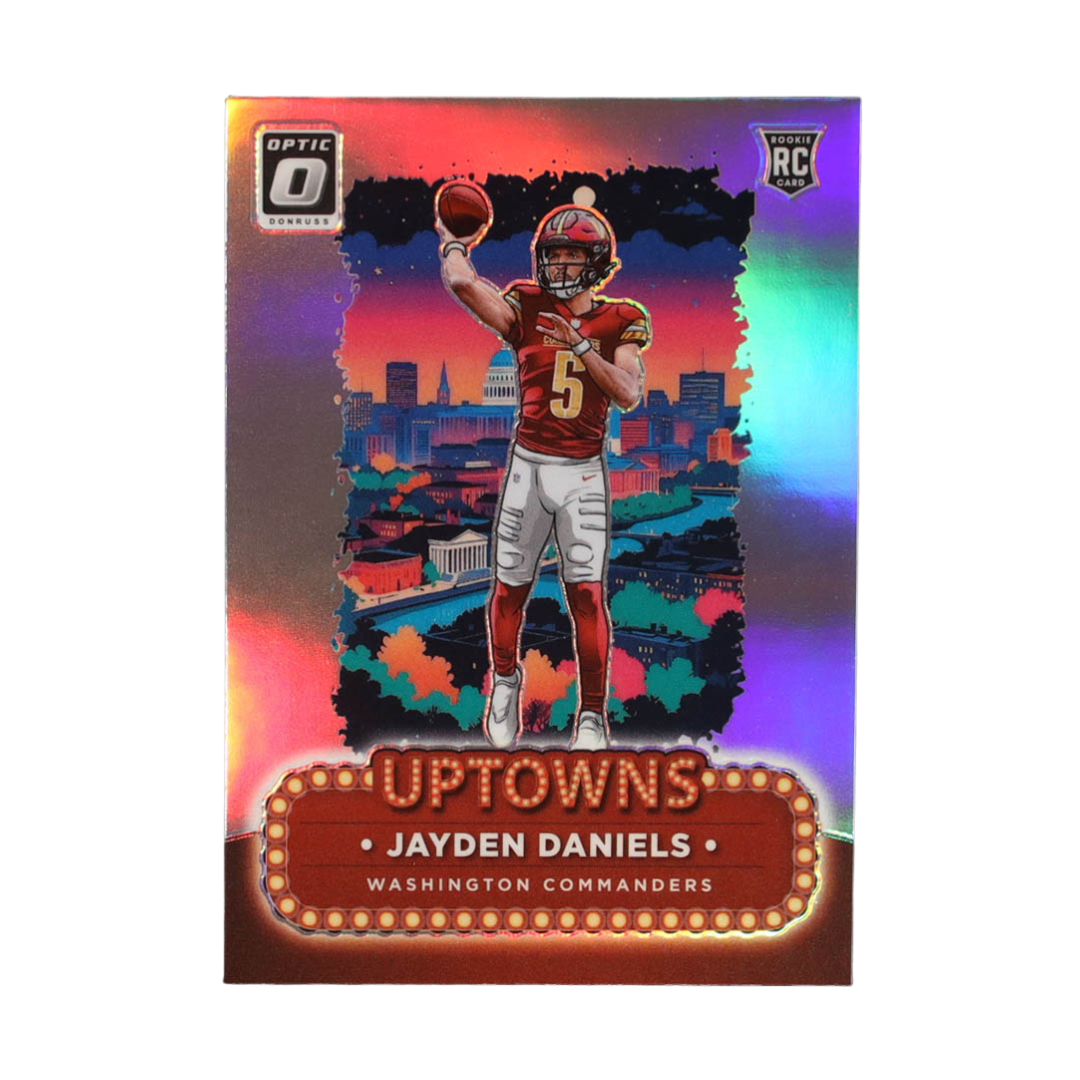 Jayden Daniels 2024 Donruss Optic Uptowns No. 2