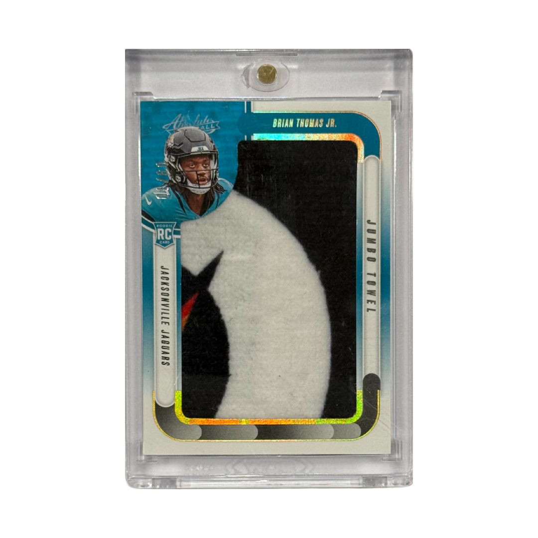 Brian Thomas Jr. 2024 Panini Absolute Jumbo Towel No. JJN-BTJ 9/10