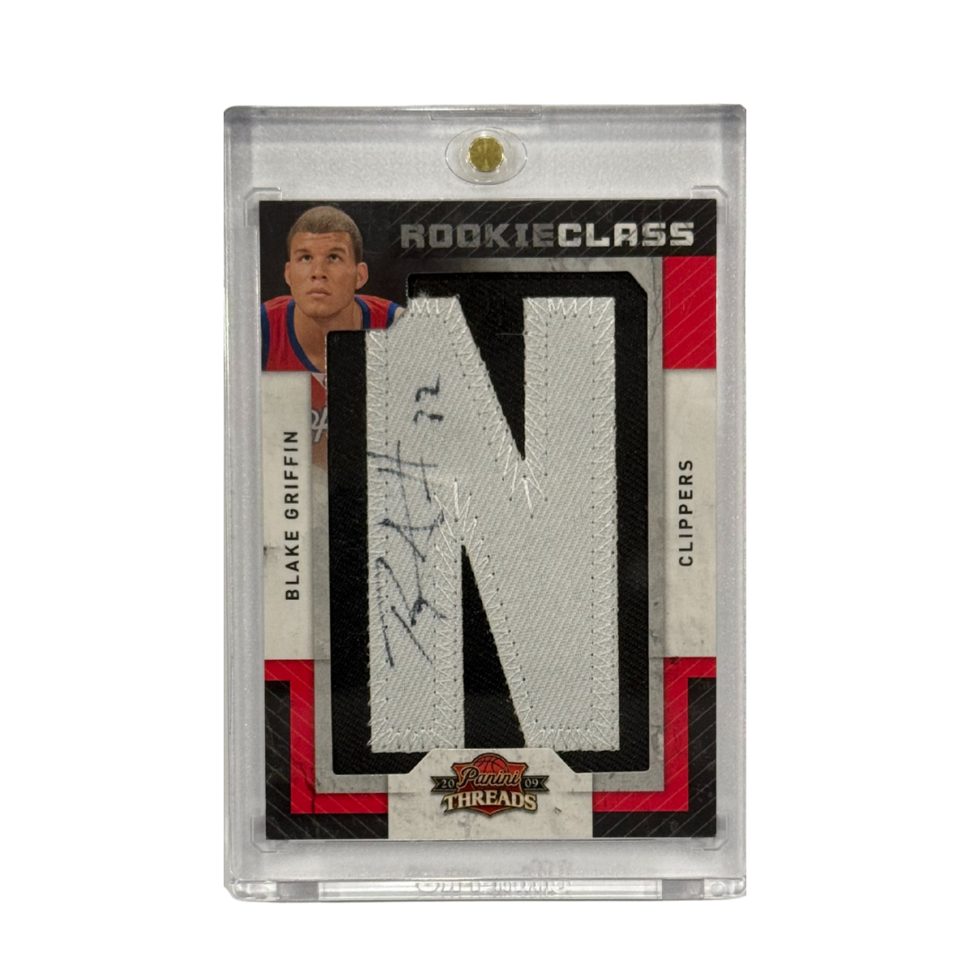 Blake Griffin 2009 Panini Threads Rookie Class Auto No. 101 (144/640)