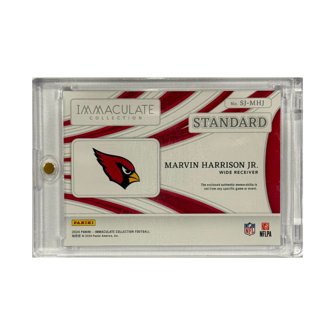 Marvin Harrison Jr. 2024 Panini Immaculate Collection Standard No. SJ-MHJ (29/49)