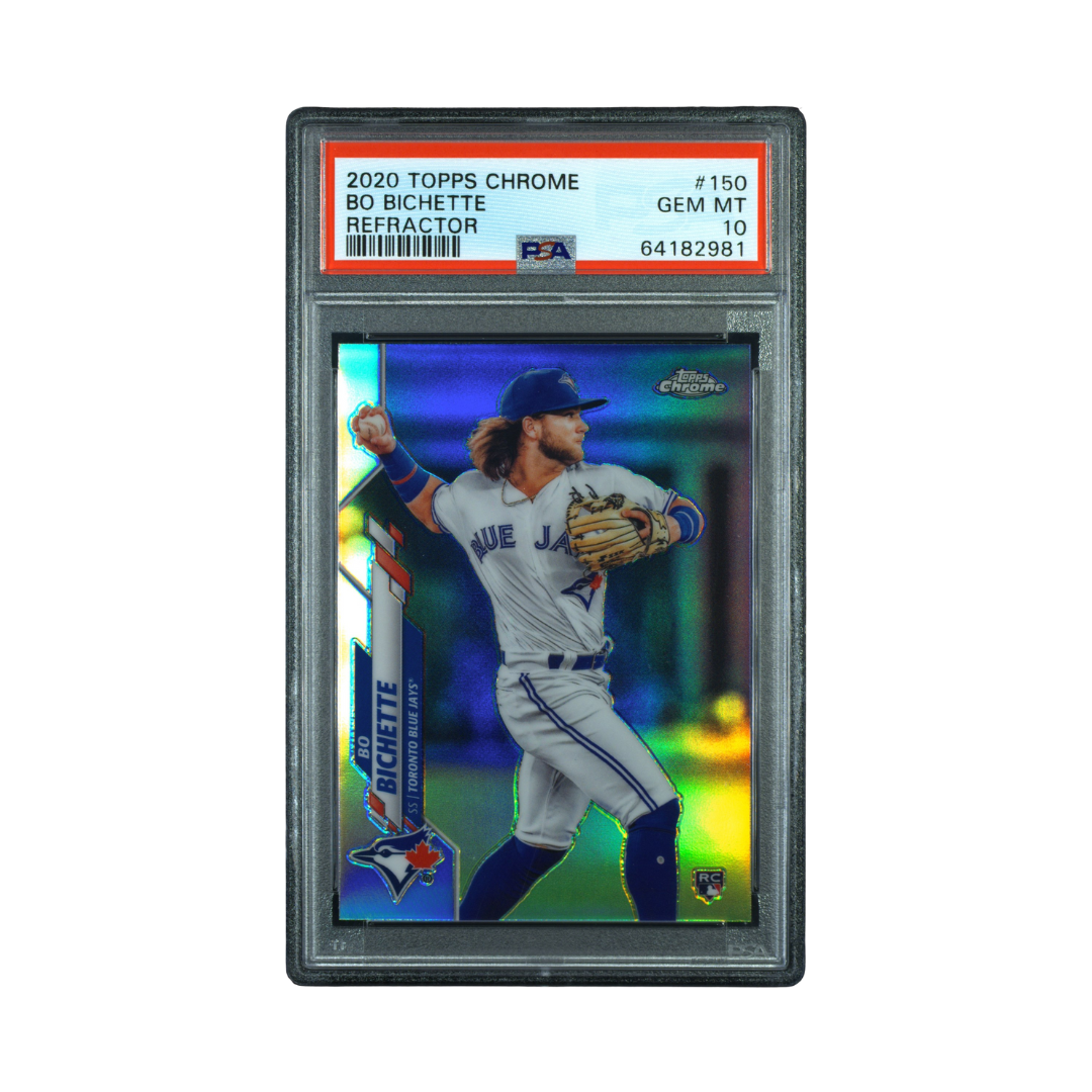 Bo Bichette 2020 Topps Chrome Refractor #150 (PSA 10)