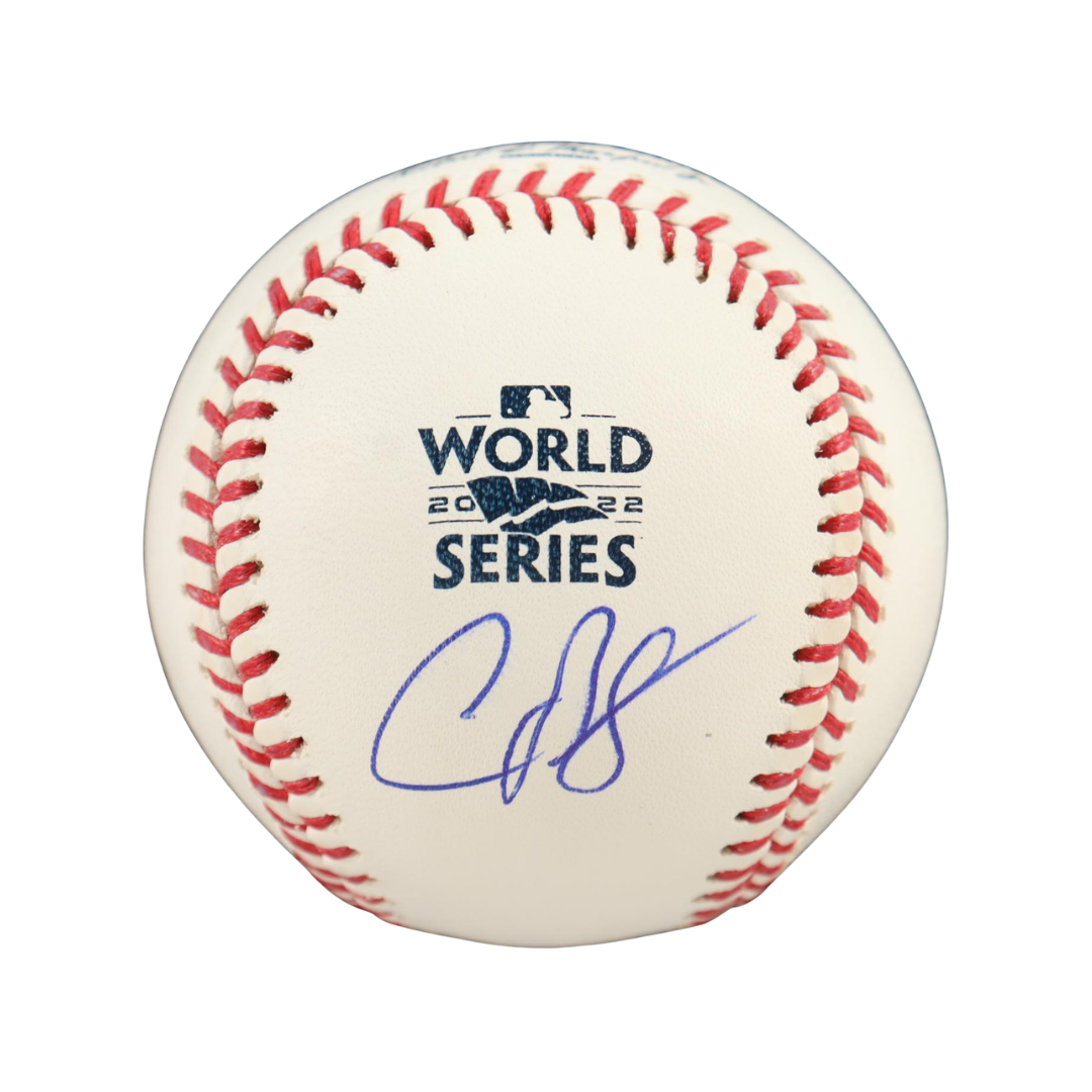 Alex Bregman Signed 2022 World Series Baseball (Beckett)