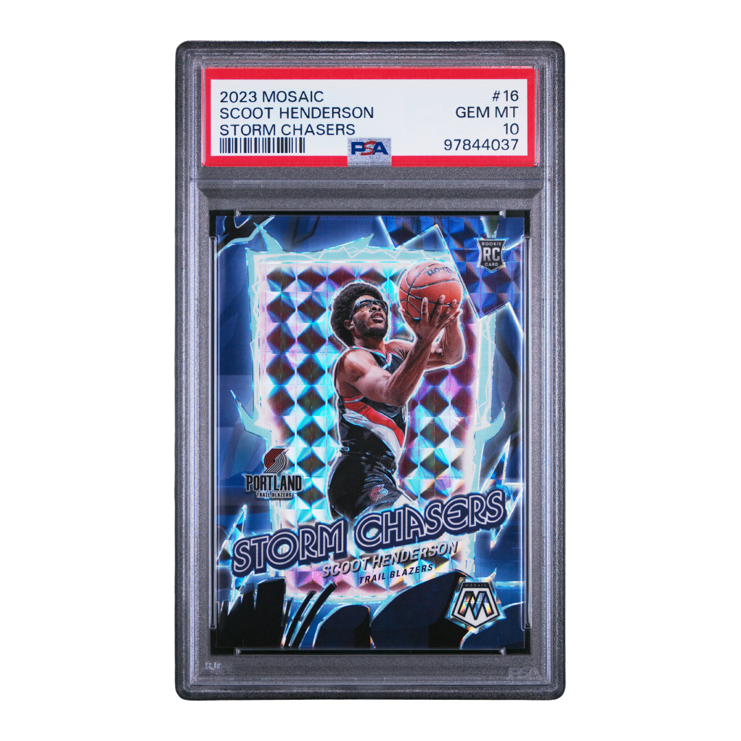 Scoot Henderson 2023 Mosaic Storm Chasers #16 (PSA 10)