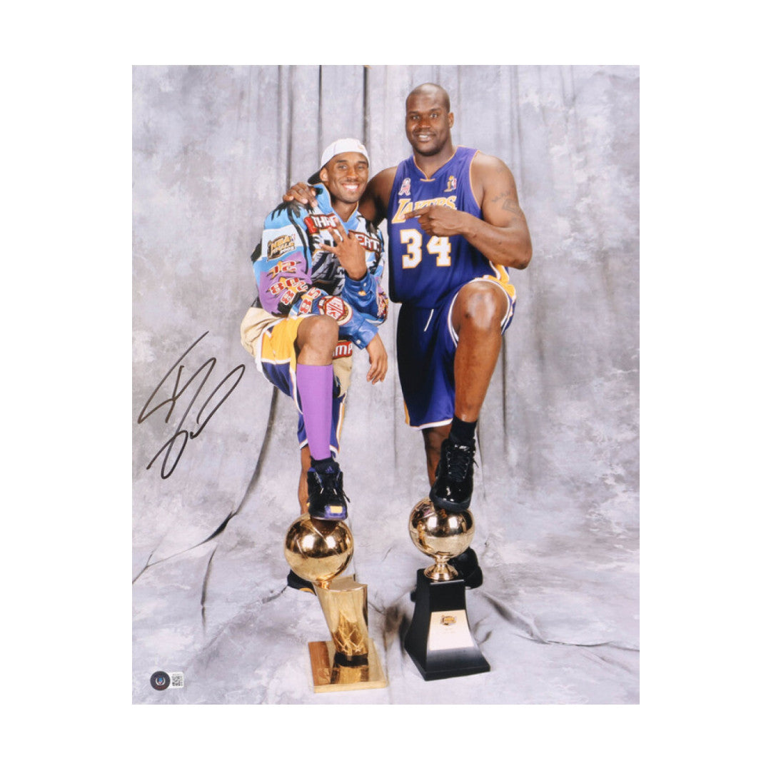 shaquille-oneal-signed-lakers-16x20-photo-beckett