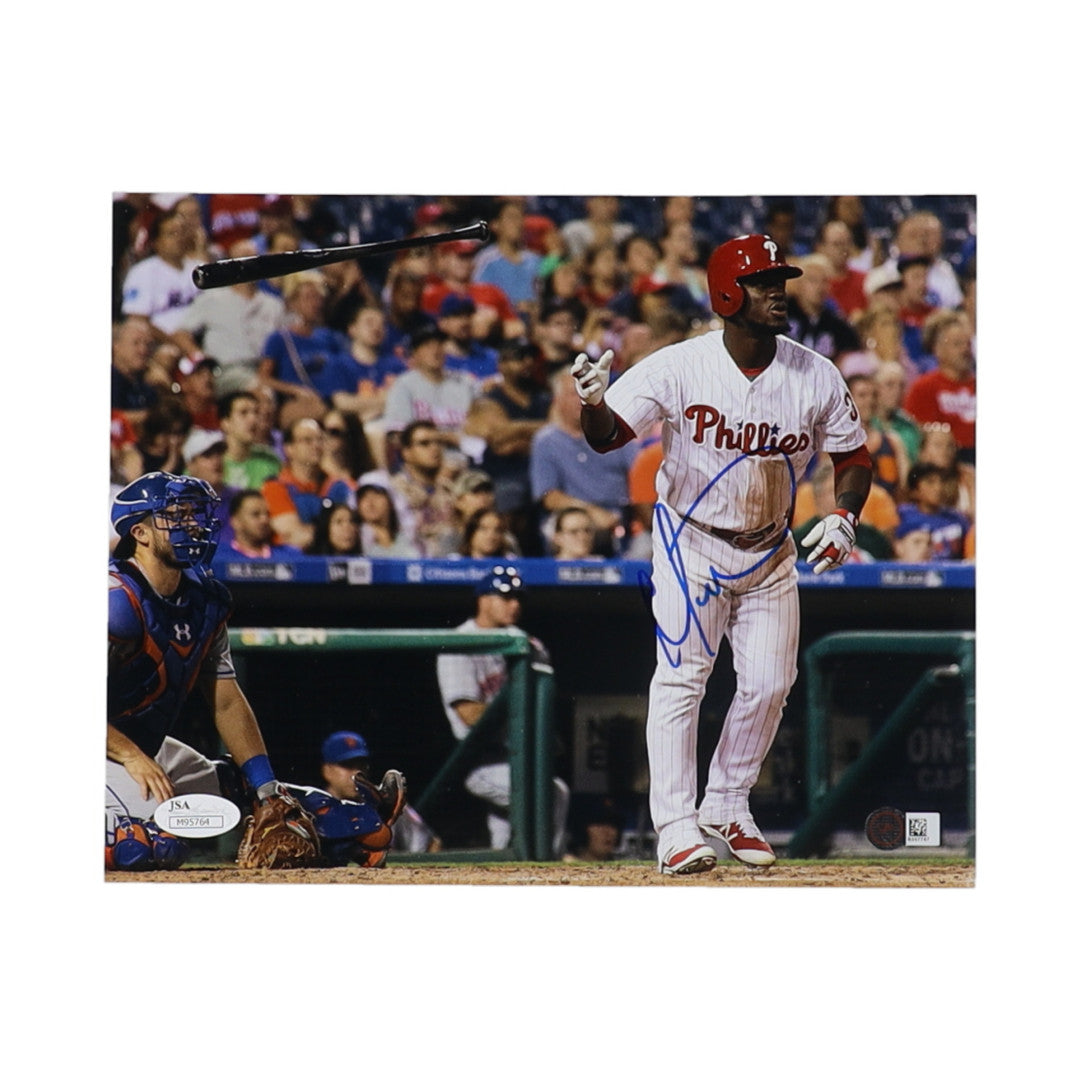 Odubel Herrera Signed Phillies 8x10 Photo (JSA)