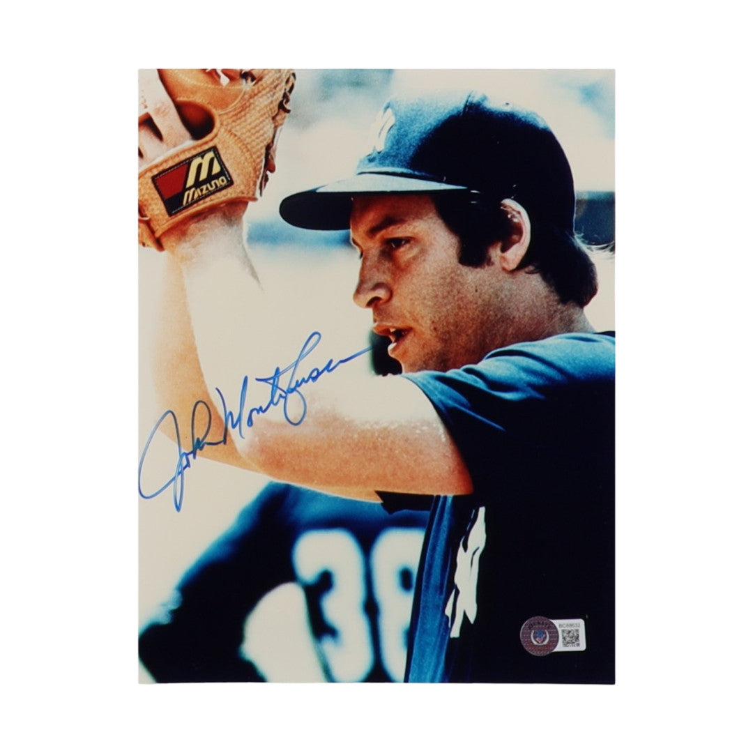 John Montefusco Signed Yankees 8x10 Photo (Beckett)
