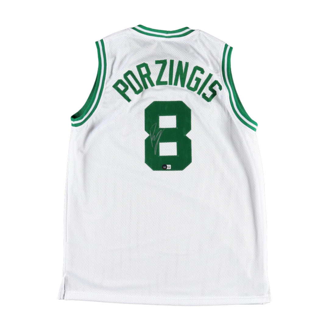 Kristaps Porzingis Signed Jersey (Beckett)