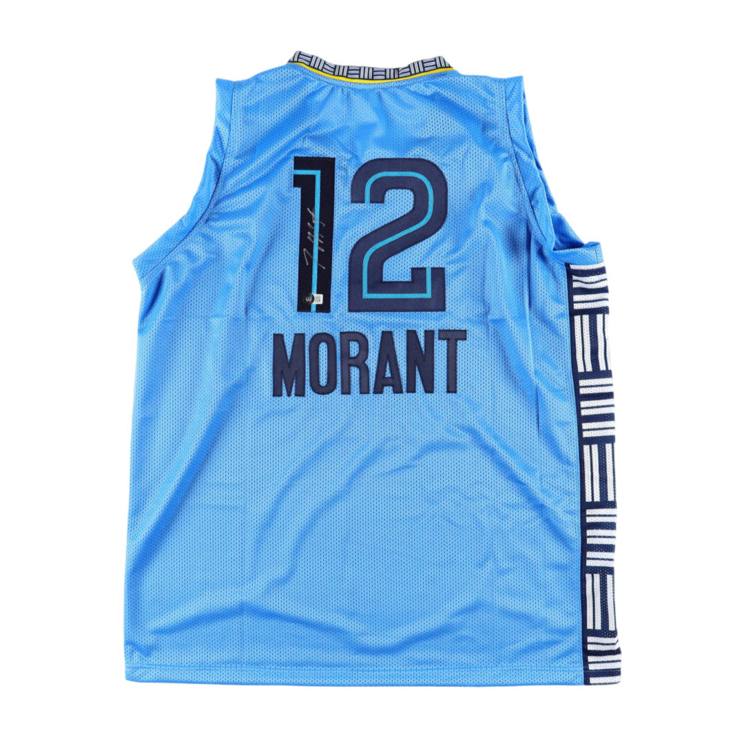 Ja Morant Signed Jersey (Beckett)