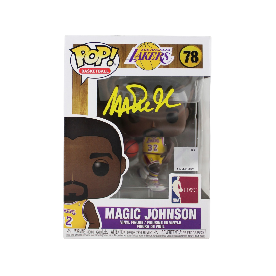 Magic Johnson Signed Lakers #78 Funko Pop! Vinyl Figure (Beckett)