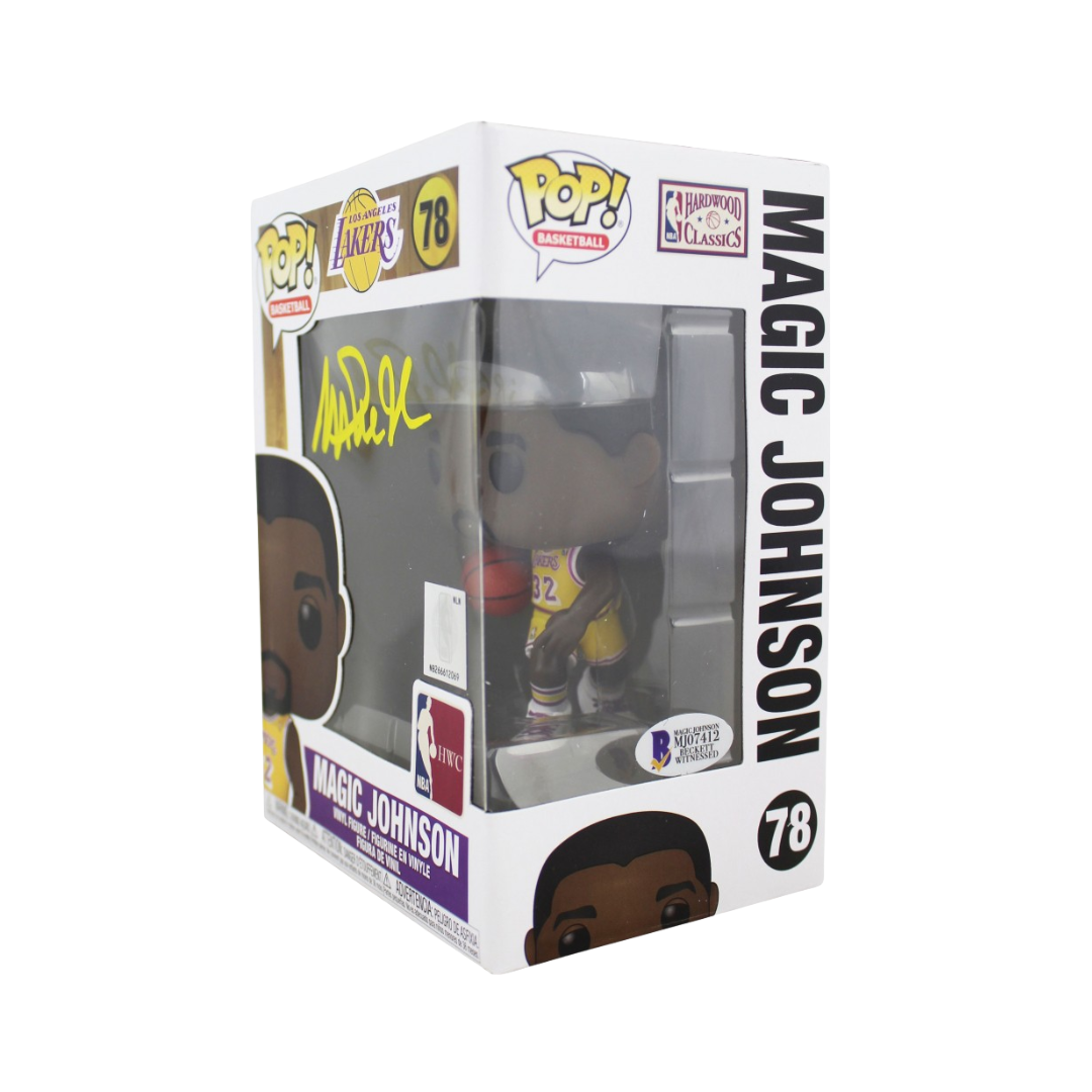 Magic Johnson Signed Lakers #78 Funko Pop! Vinyl Figure (Beckett)