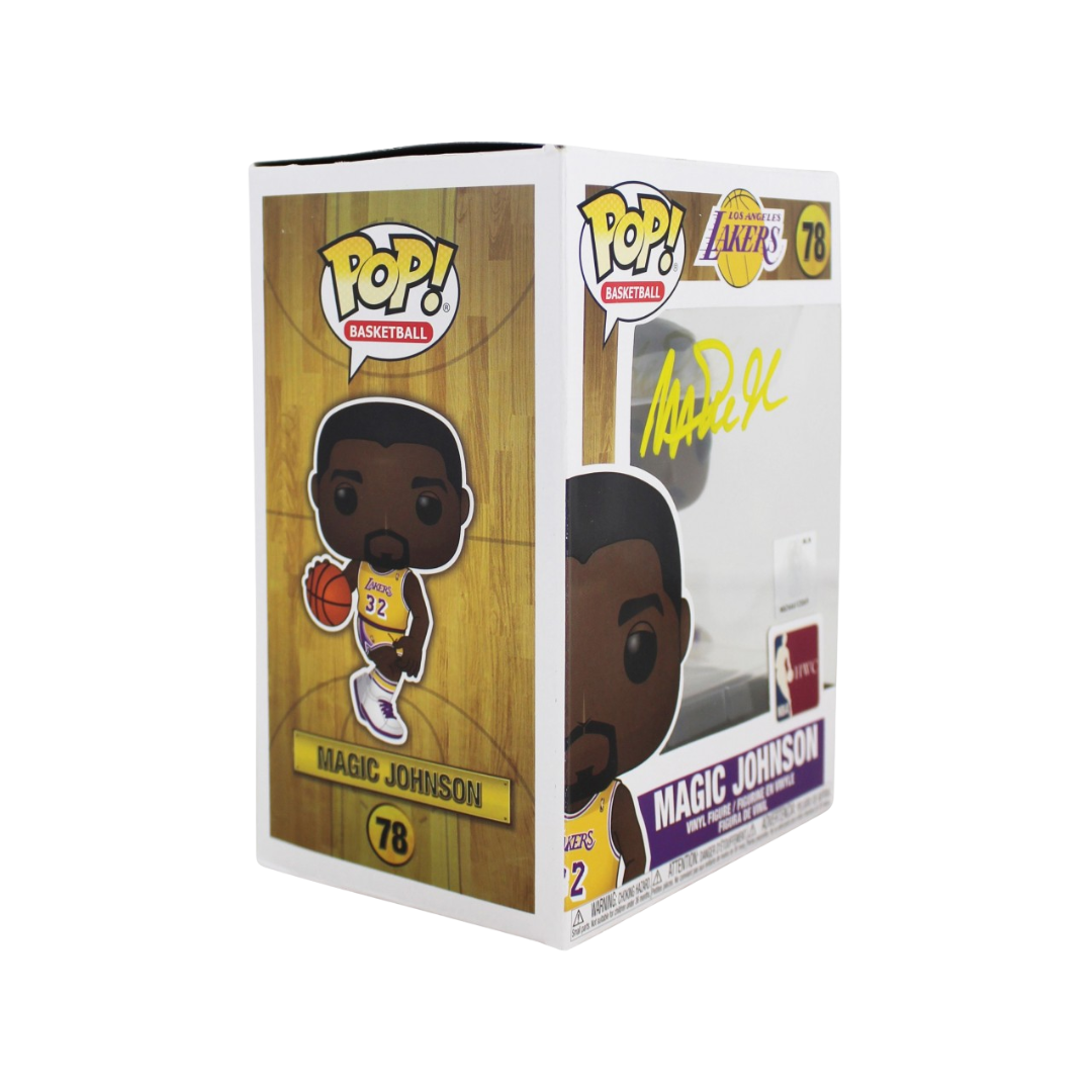 Magic Johnson Signed Lakers #78 Funko Pop! Vinyl Figure (Beckett)