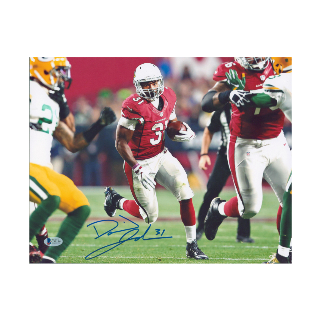 David Johnson Signed Cardinals 11x14 Photo (Beckett)