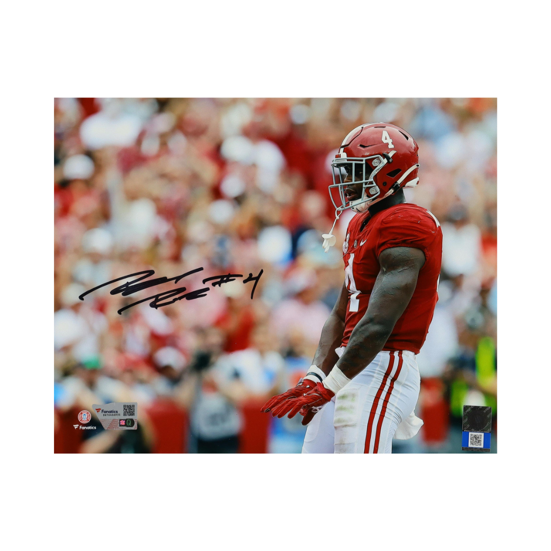 Brian Robinson Signed Alabama Crimson Tide 8x10 Photo (Fanatics)
