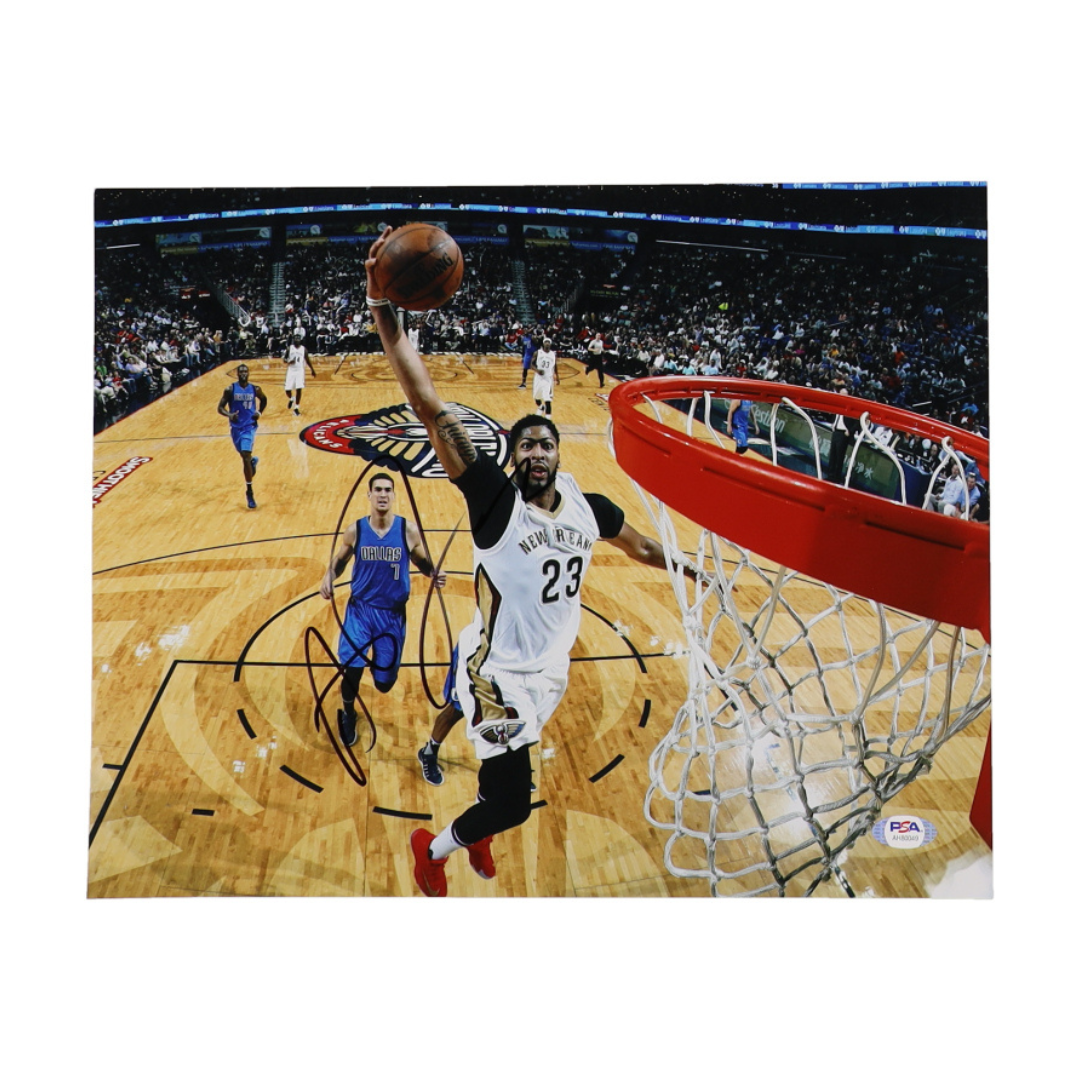 Anthony Davis Signed Pelicans 11x14 Photo (PSA)