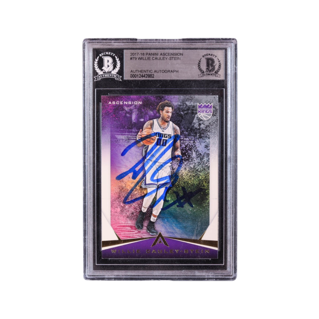 Willie Cauley-Stein Signed 2017-18 Panini Ascension #79 (BGS)