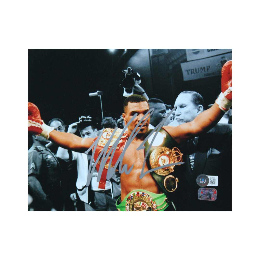 Mike Tyson Signed 8x10 Photo (Beckett & Tyson)