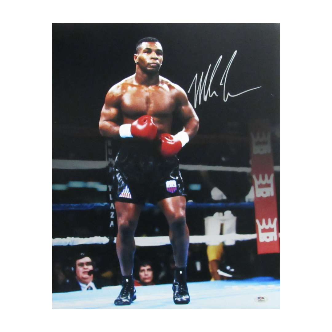 Mike Tyson Signed 16x20 Photo (PSA)