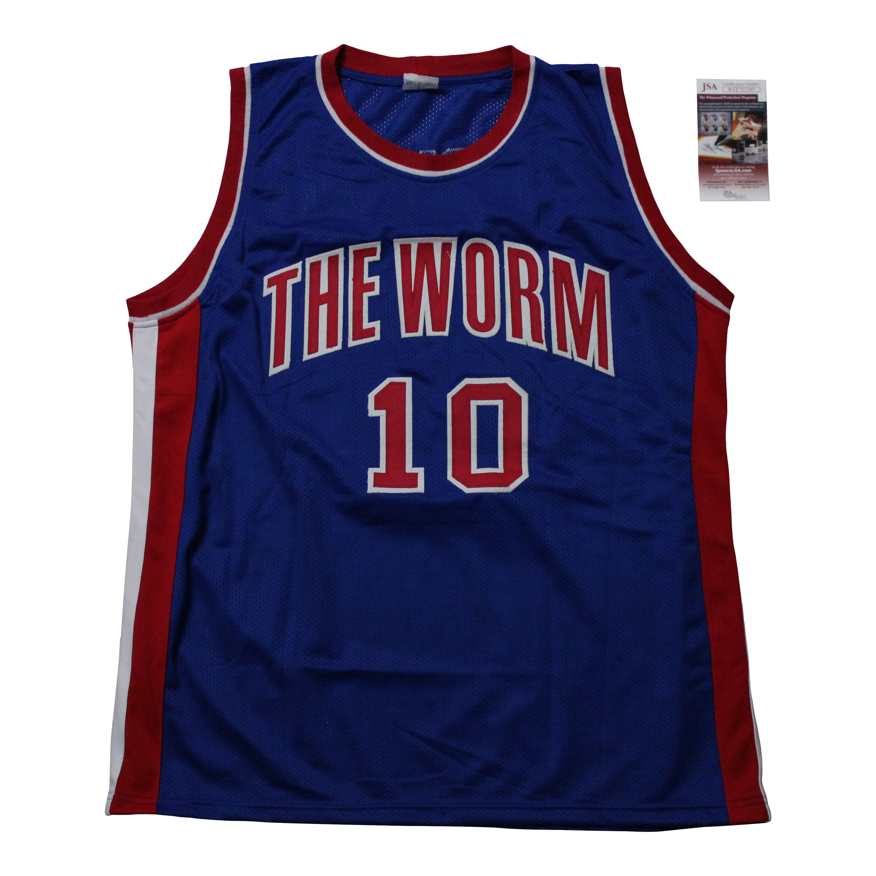Dennis Rodman Signed Jersey (JSA COA)