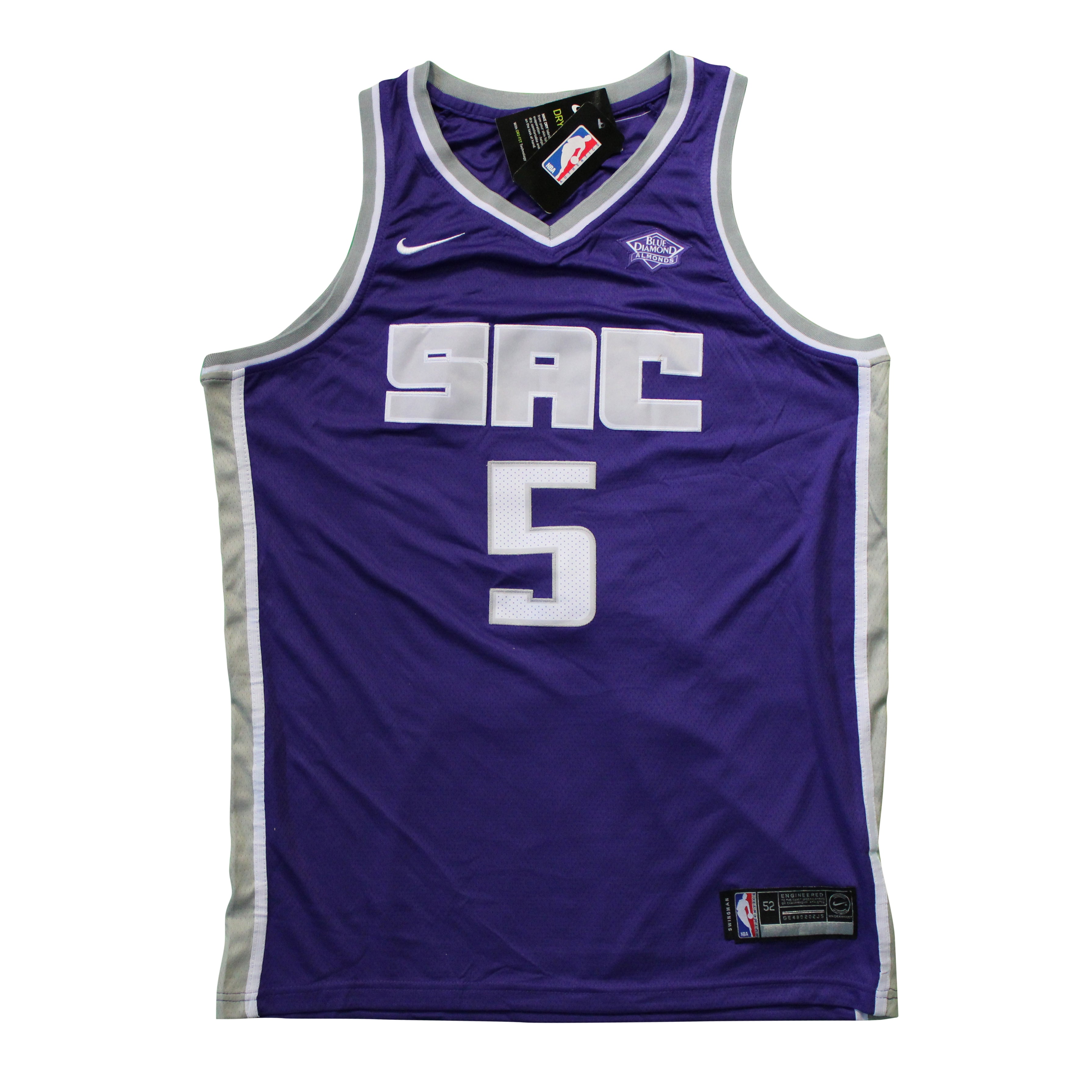 De'Aaron Fox NBA Official Signed Jersey (PSA Hologram)