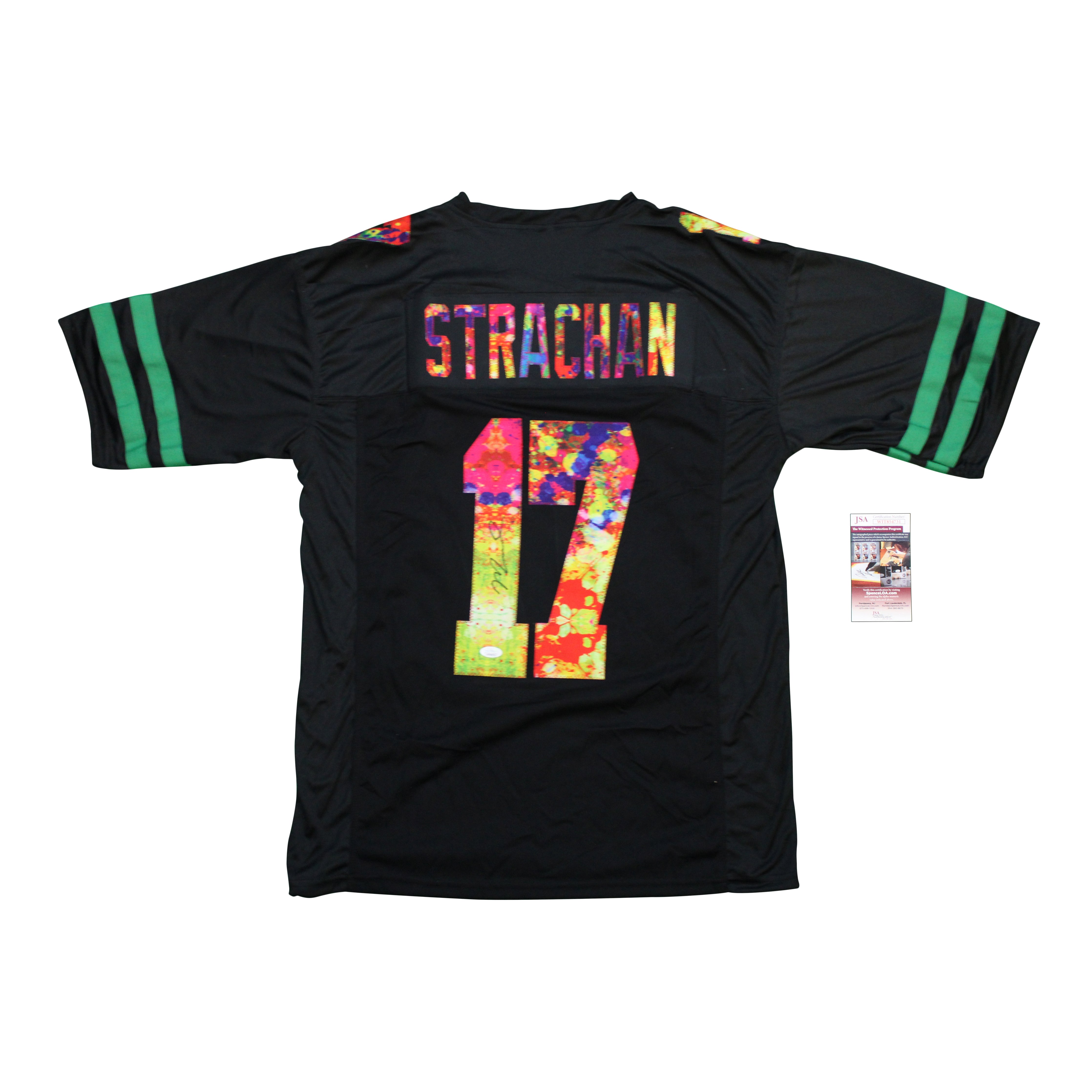 Michael Strachan Signed Jersey (JSA COA)
