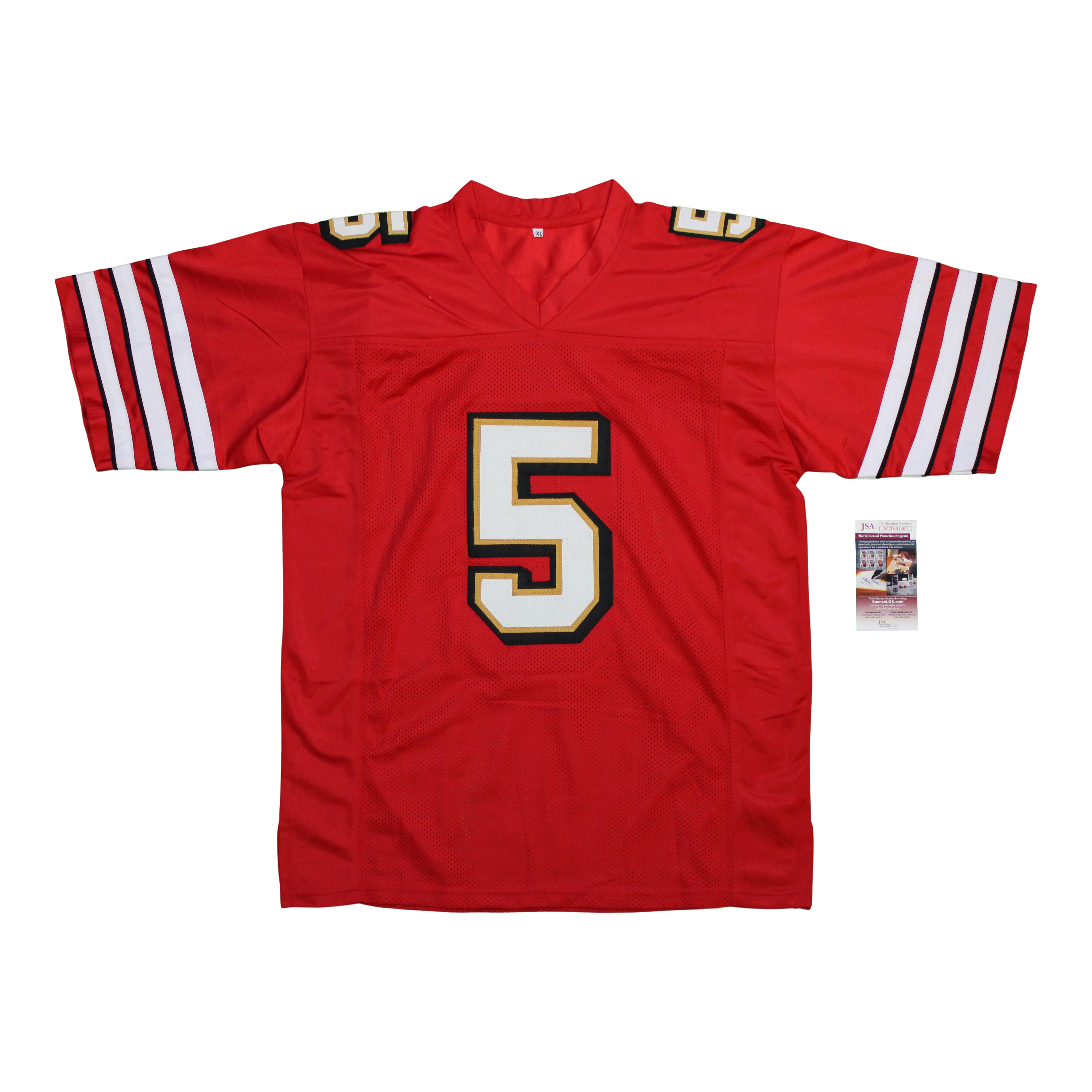 Jeff Garcia Signed Jersey (JSA COA)