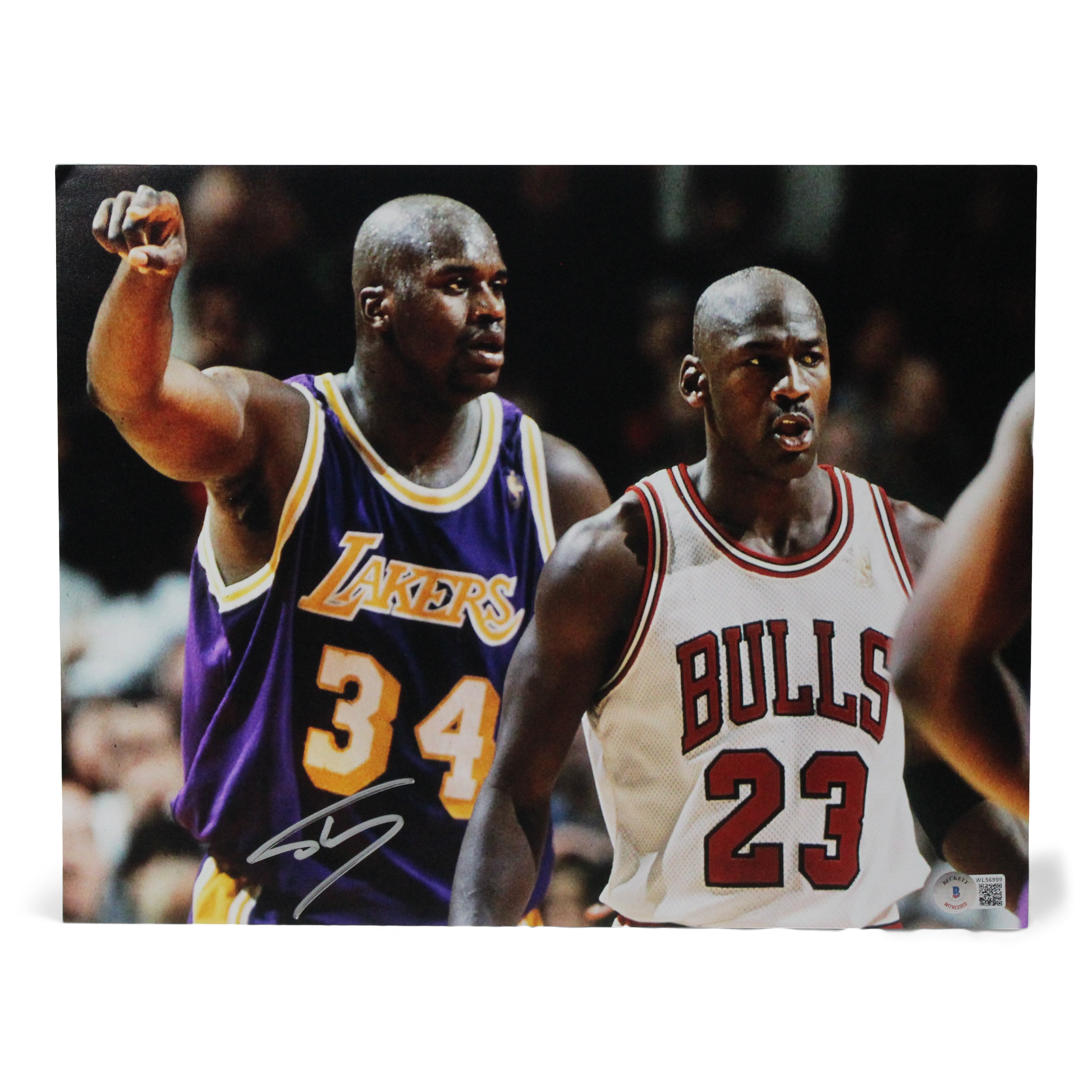 Shaquille O'Neal Signed Lakers 11x14 Photo (Beckett Hologram)