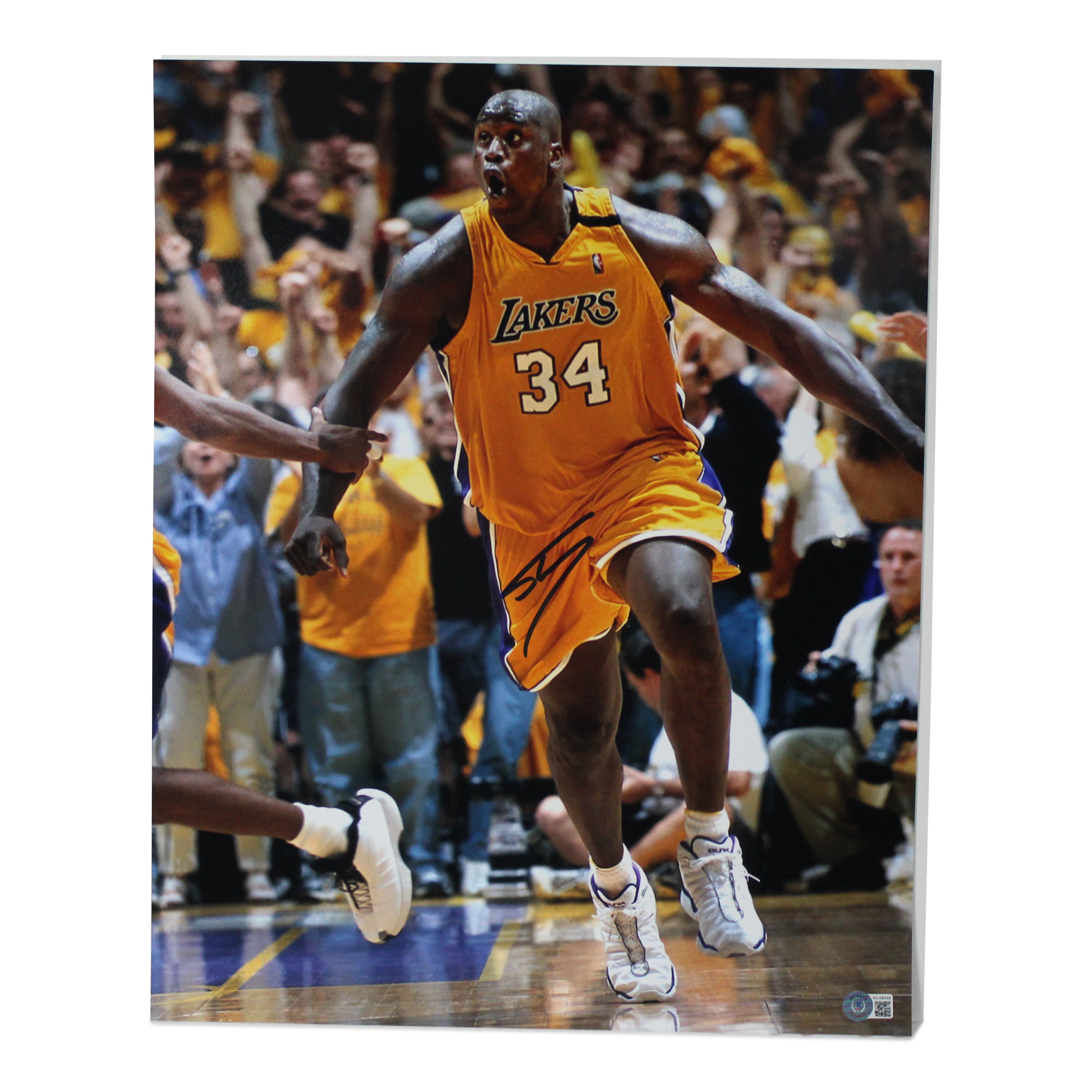 Shaquille O'Neal Signed Lakers 11x14 Photo (Beckett Hologram)