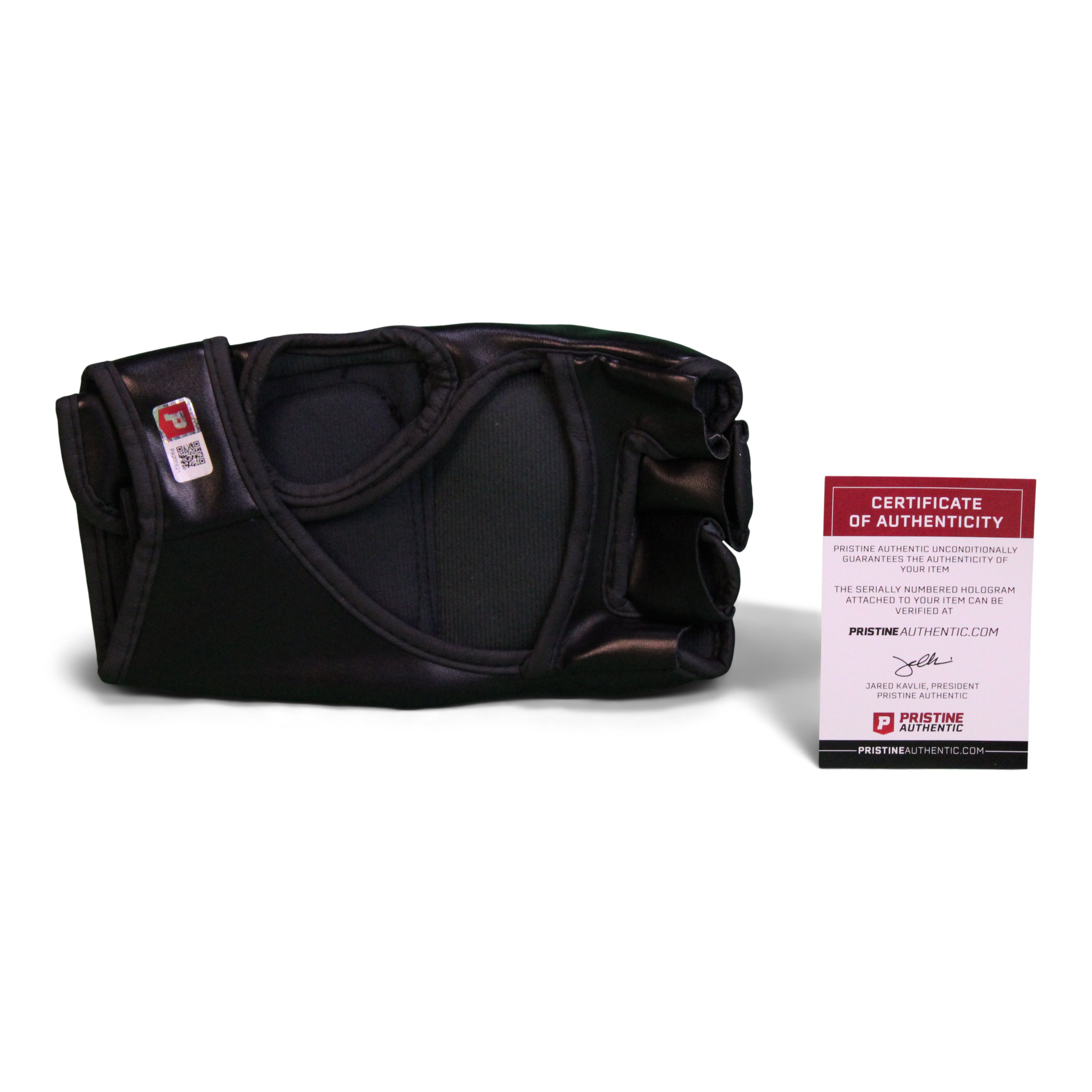 Royce Gracie Signed UFC Glove Inscribed "HOF 03" (PA COA)