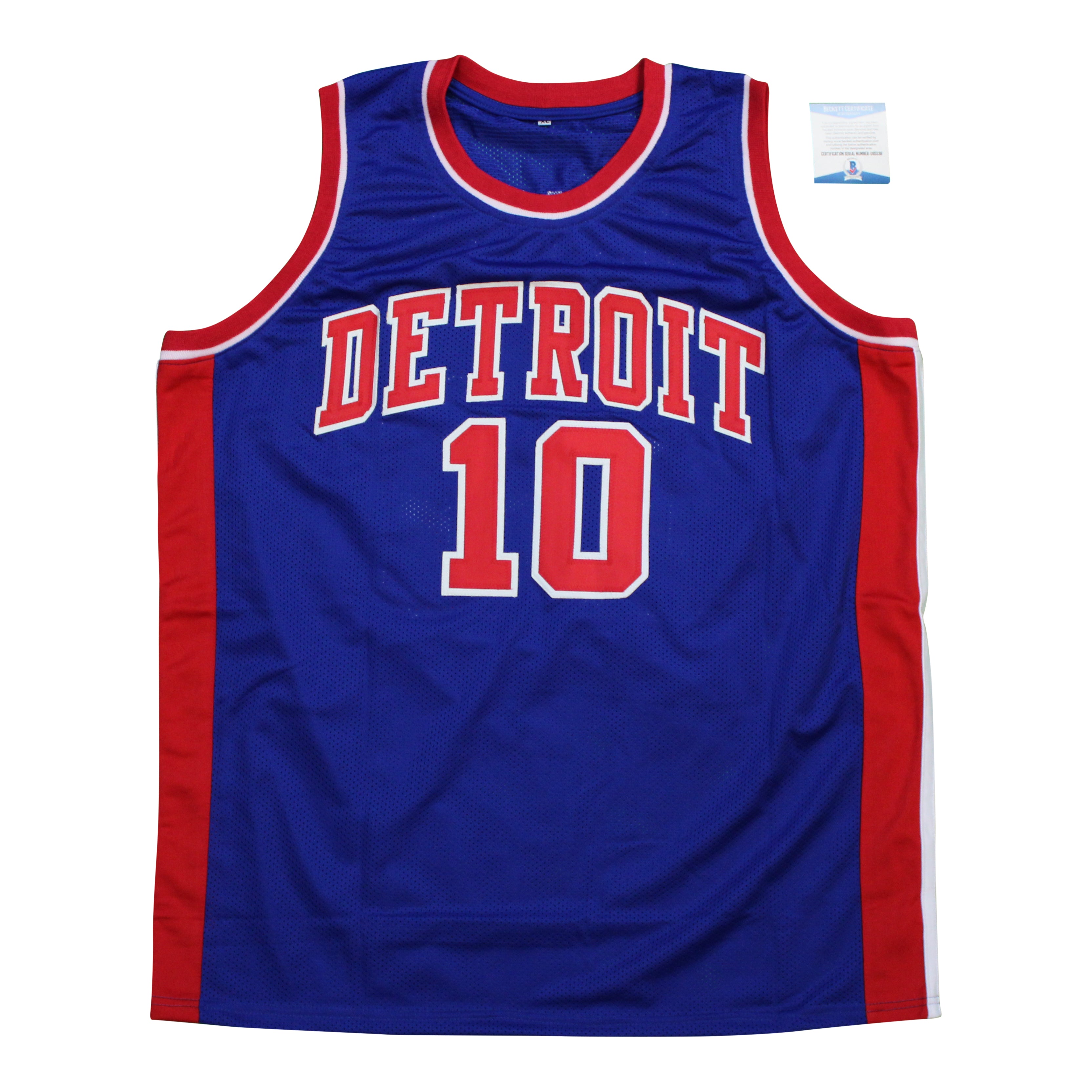 Dennis Rodman Signed Jersey (Beckett)