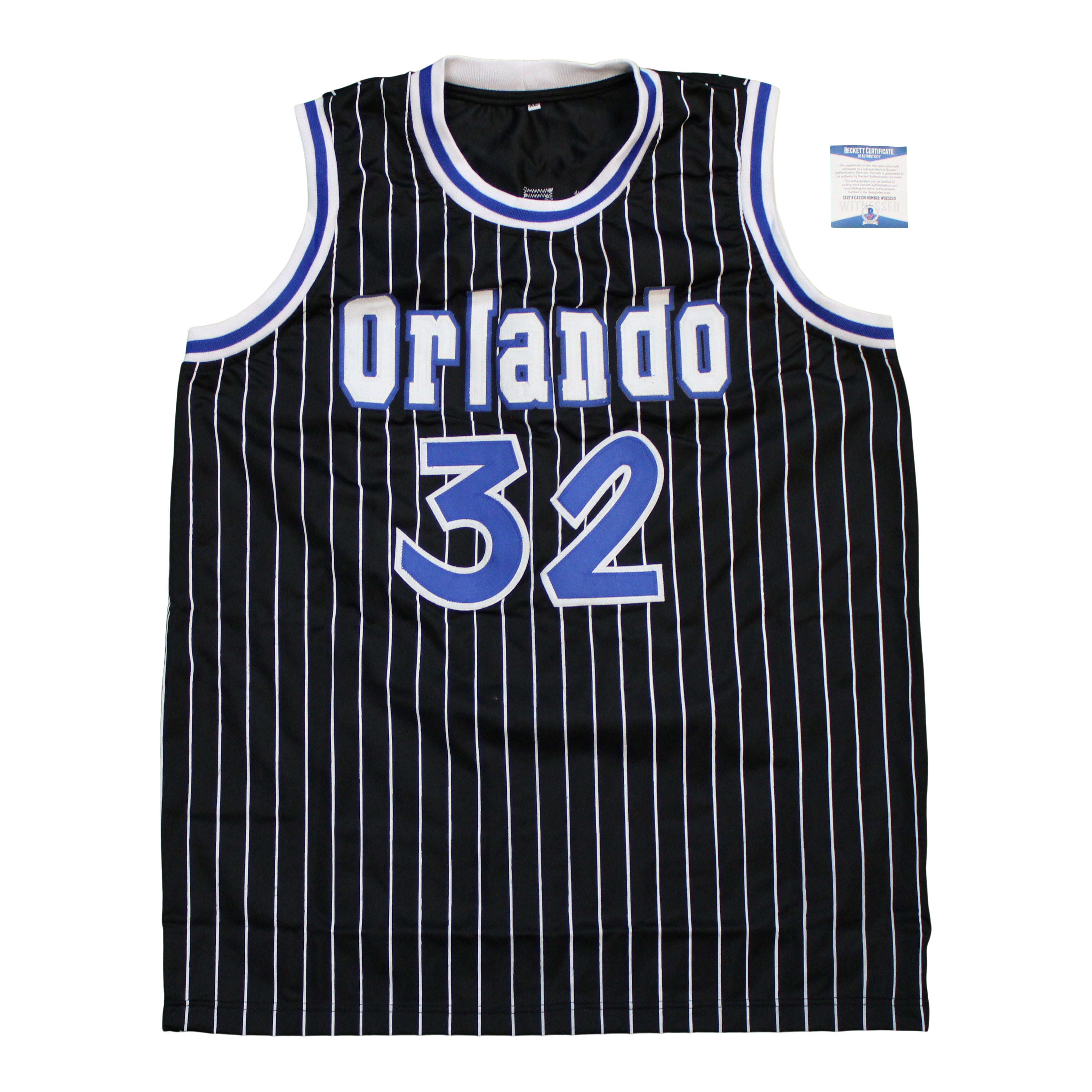 Shaquille O'Neal Signed Jersey (Beckett COA)