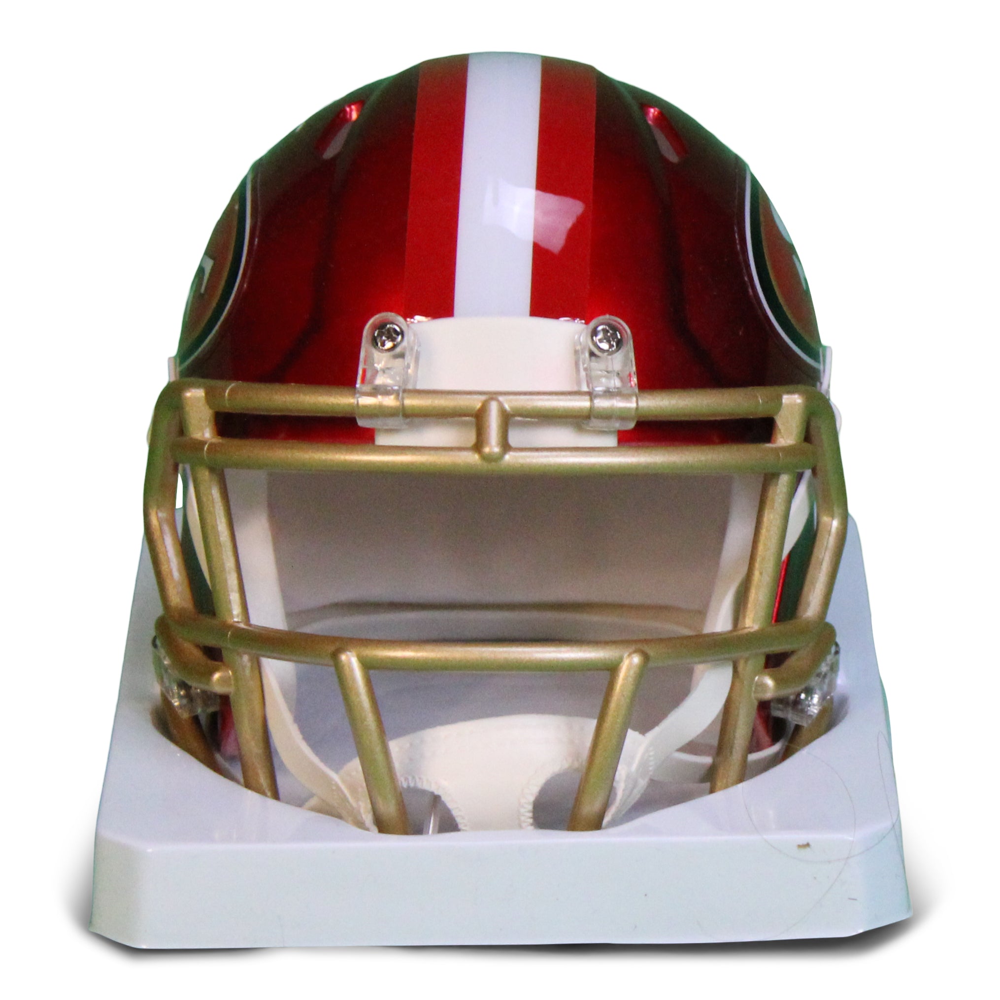 Joe Montana Signed 49ers Flash Alternate Speed Mini Helmet (Fanatics Hologram)