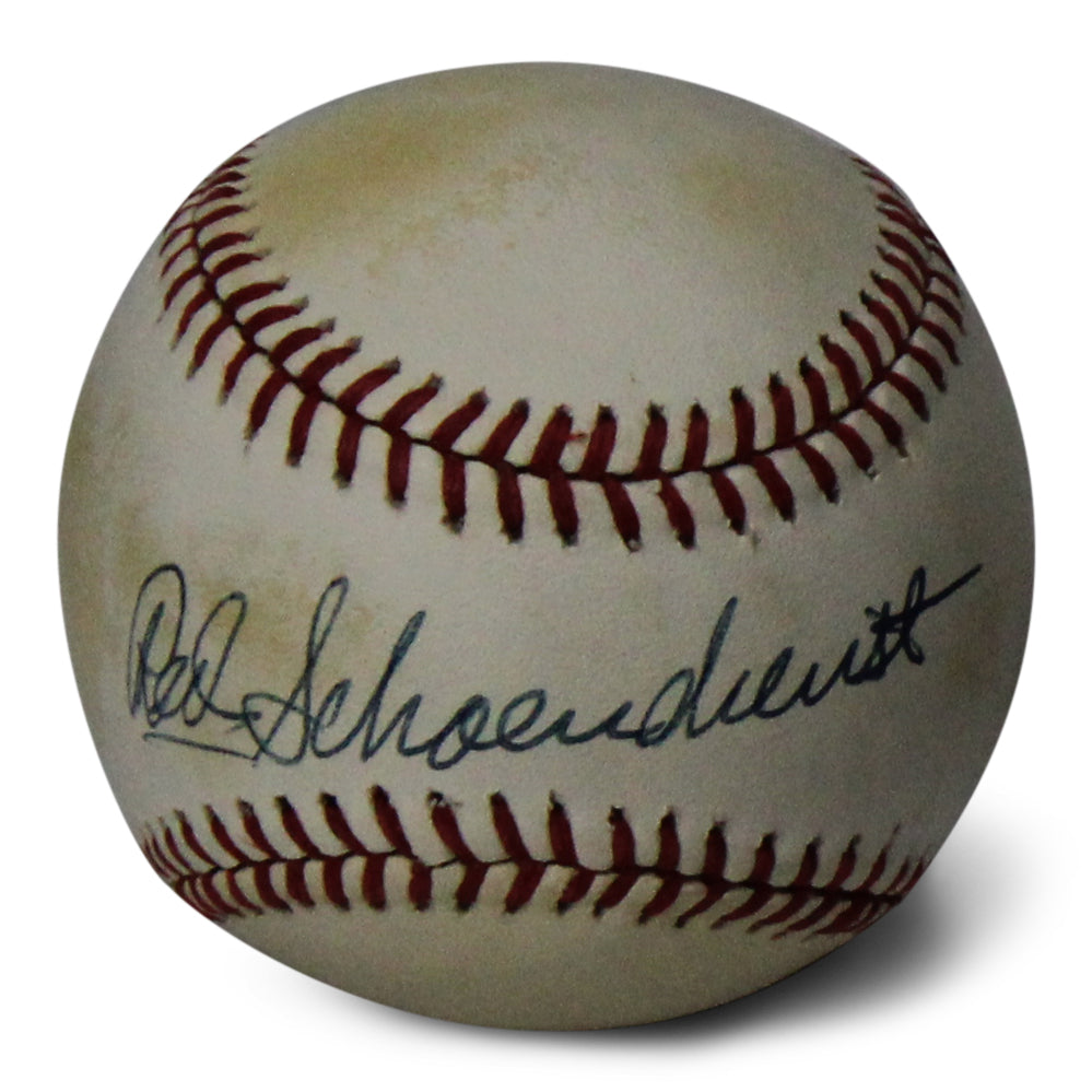 Red Schoendienst Signed ONL Baseball (PSA COA)