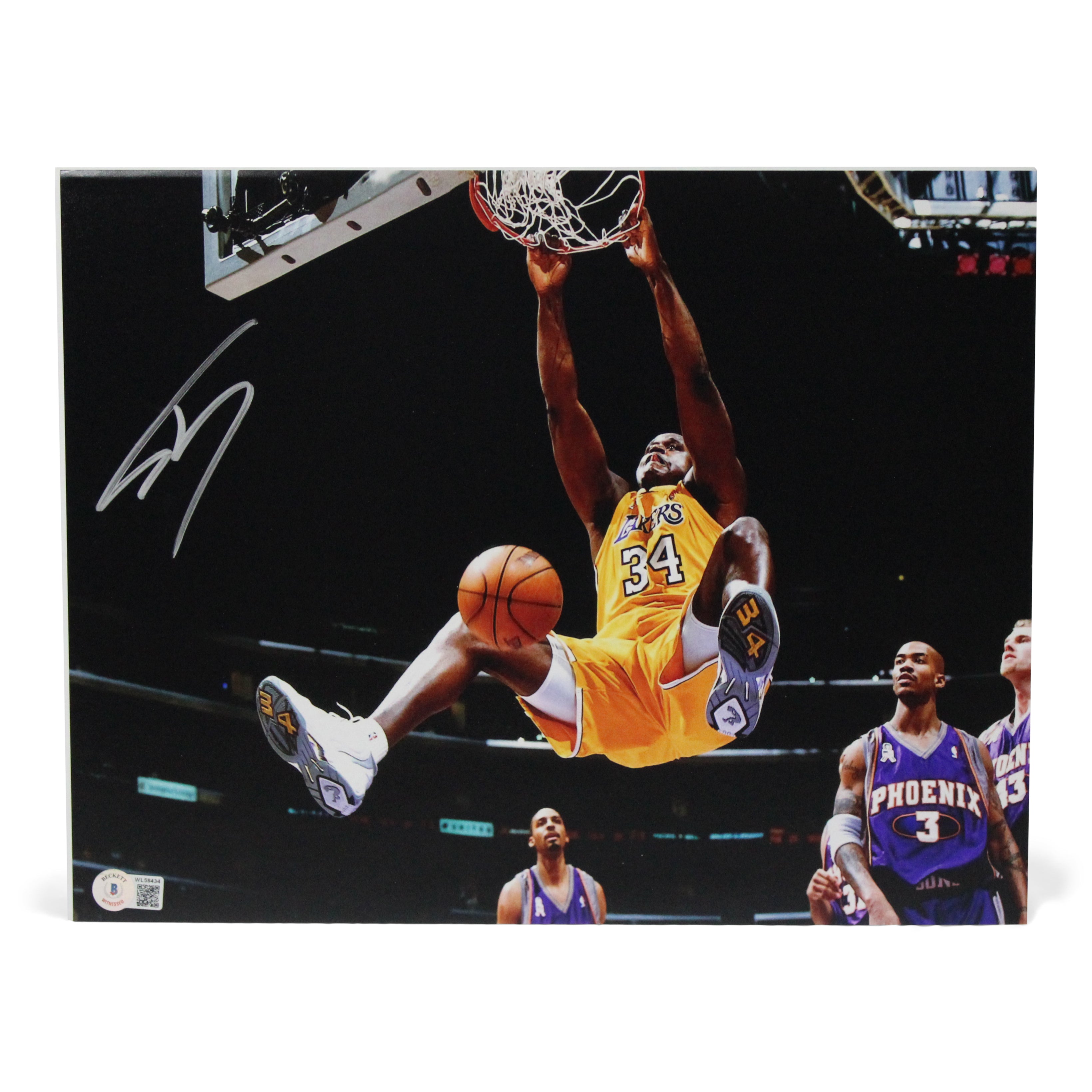 Shaquille O'Neal Signed Lakers 11x14 Photo (Beckett Hologram)