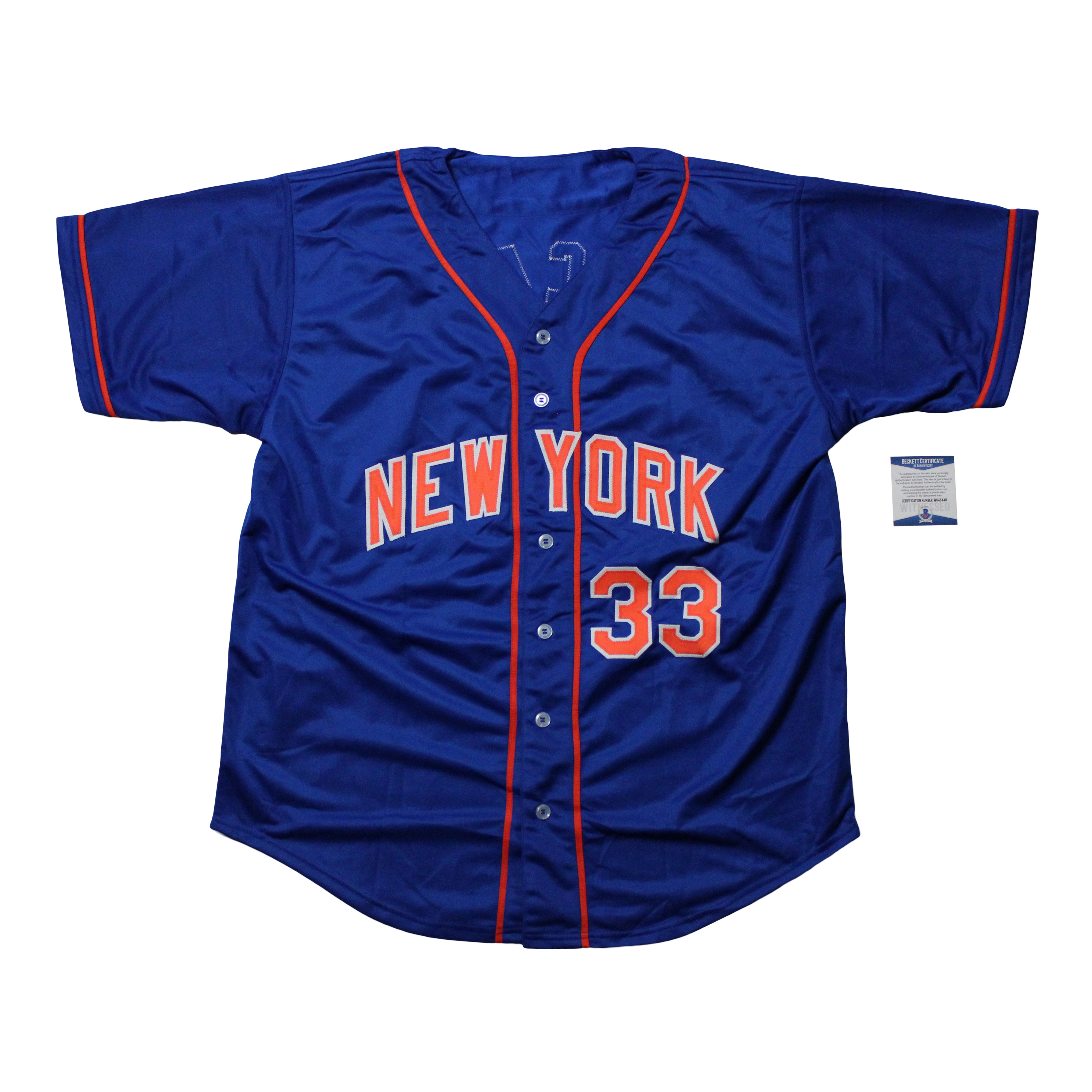 James McCann Signed Jersey (Beckett COA)