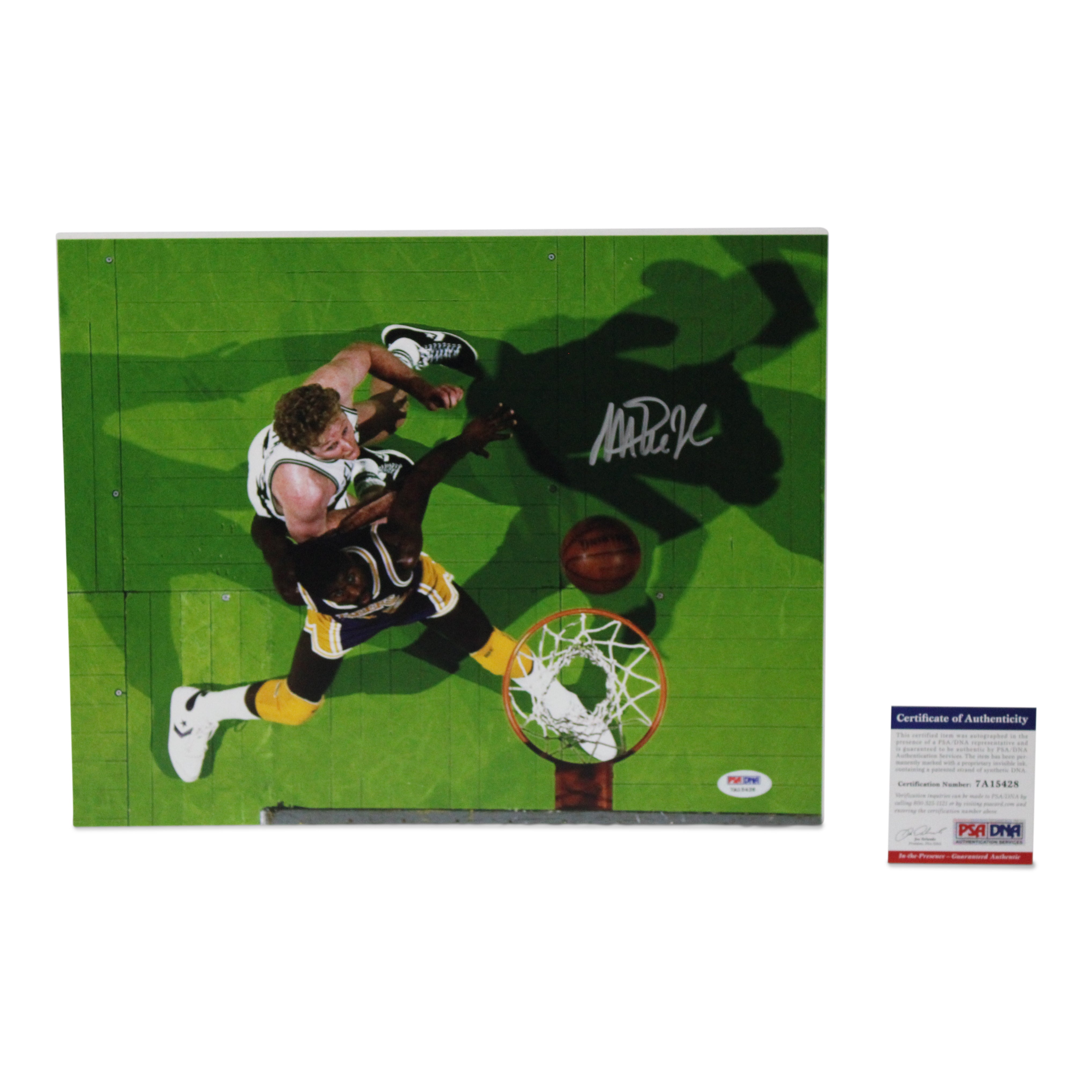 Magic Johnson Signed Lakers 11x14 Photo (PSA COA)