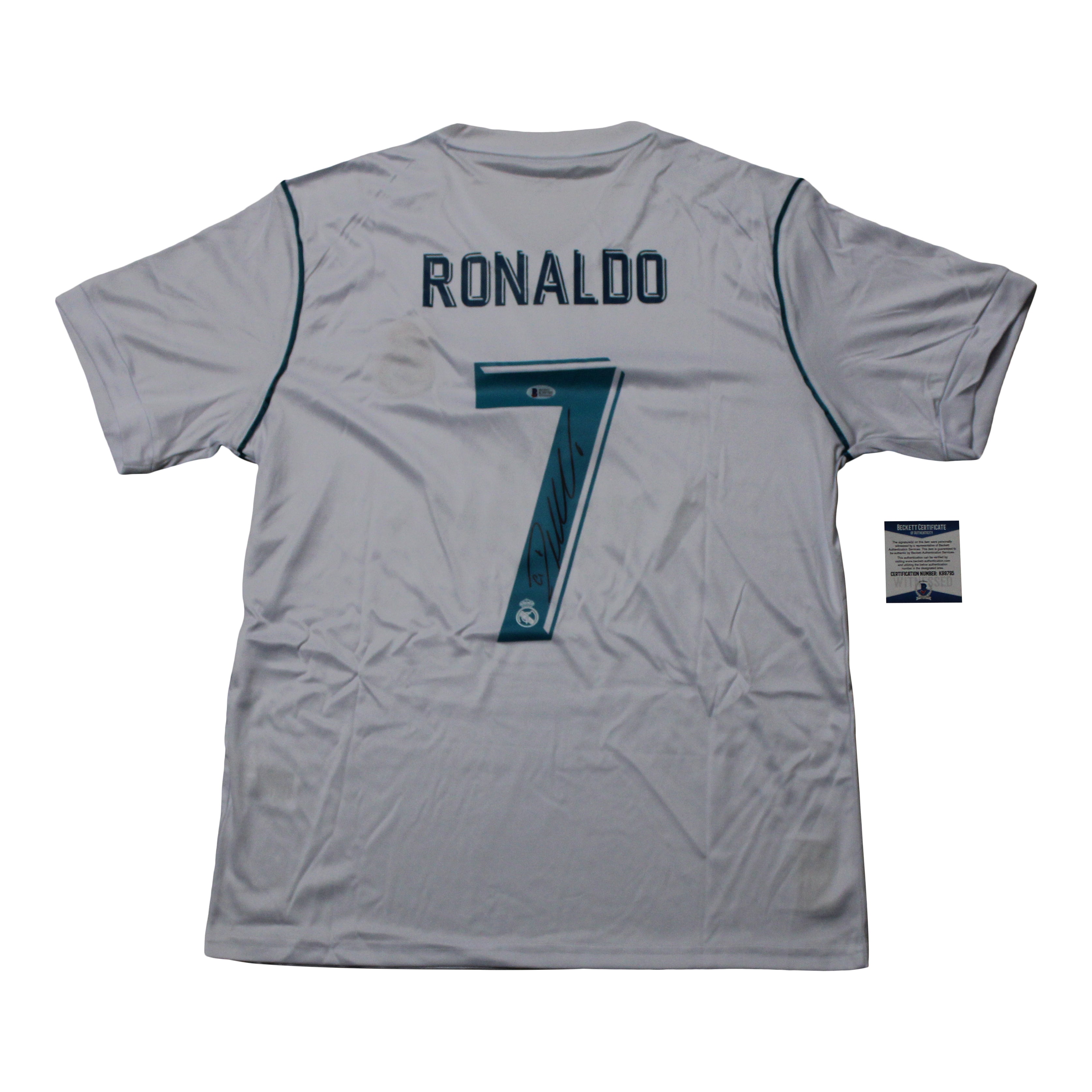 Cristiano Ronaldo Signed Real Madrid CF Jersey (Beckett COA)