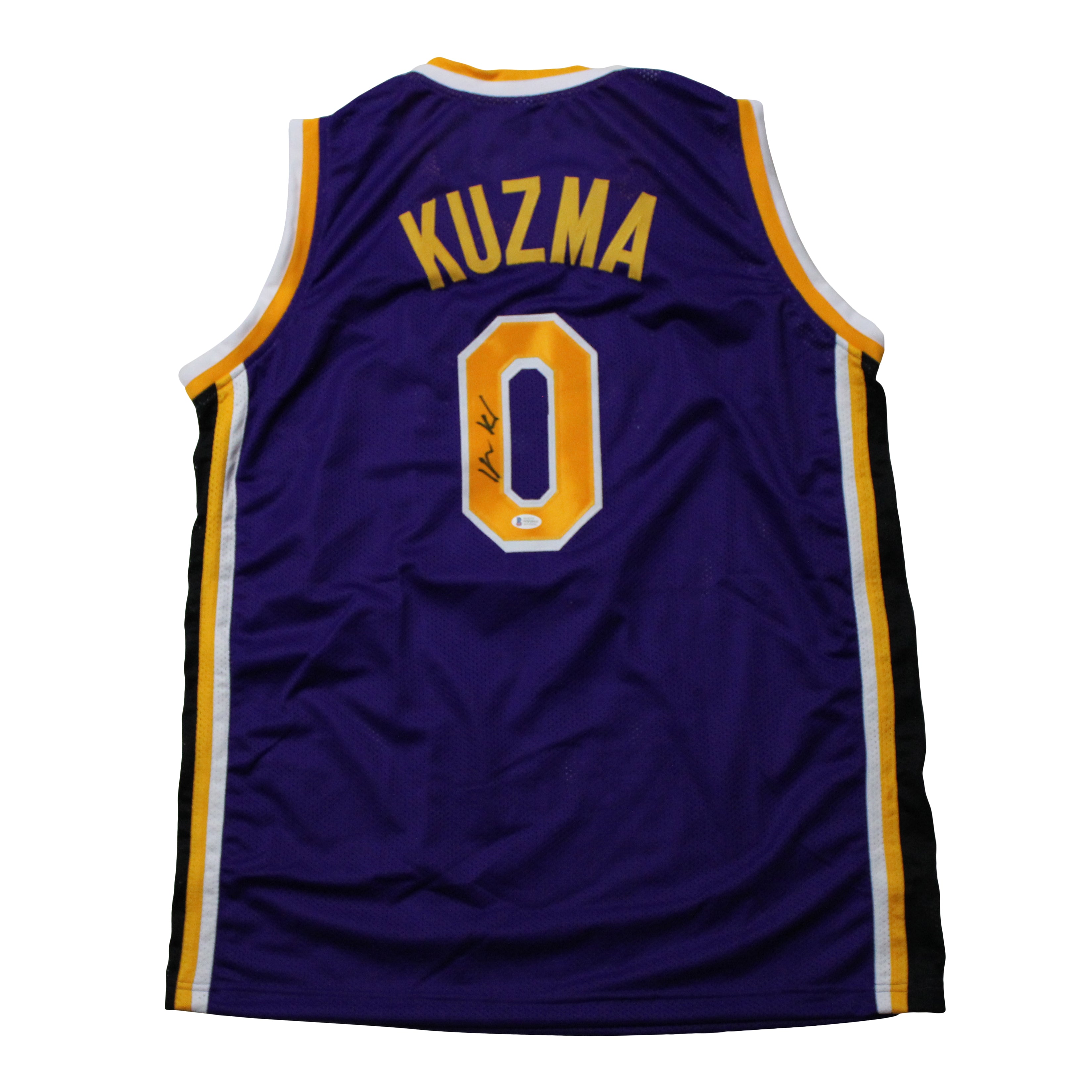 Kyle Kuzma Signed Jersey (Beckett Hologram)