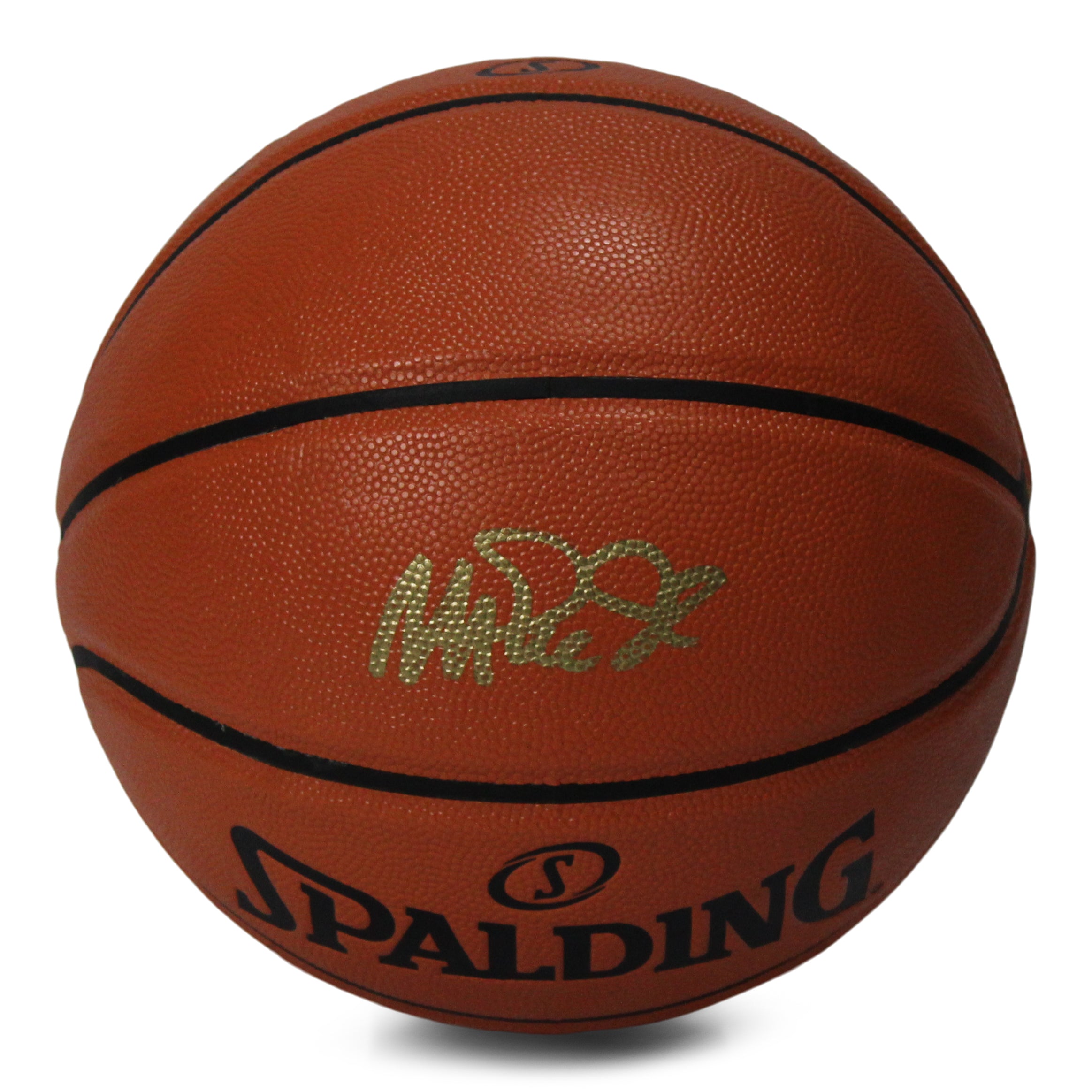 Magic Johnson Signed NBA Basketball (Johnson COA)