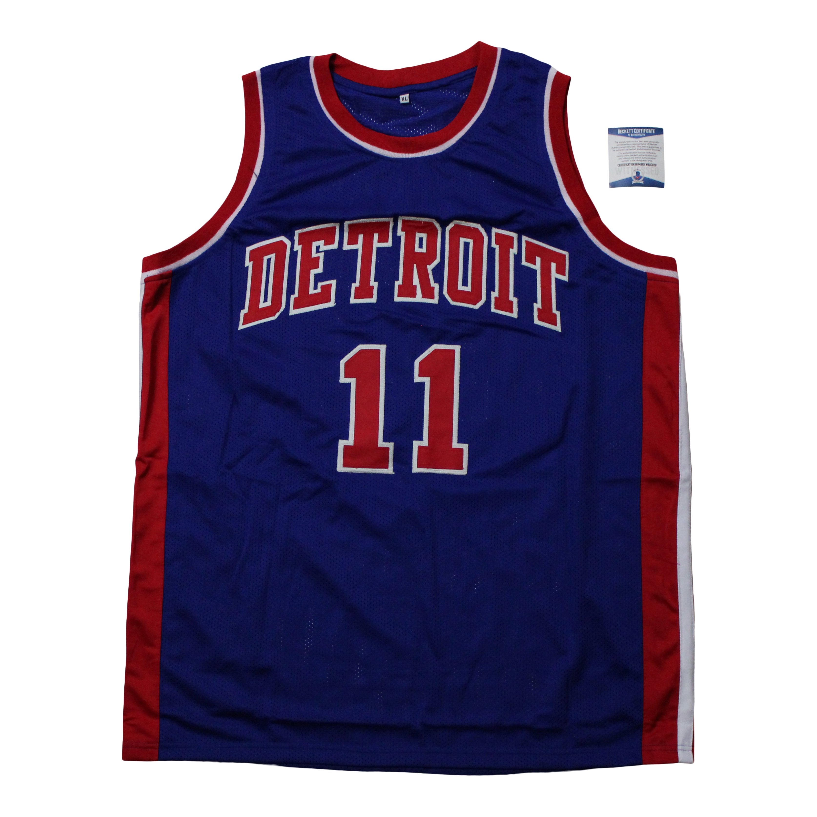 Isiah Thomas Signed Jersey (Beckett COA)