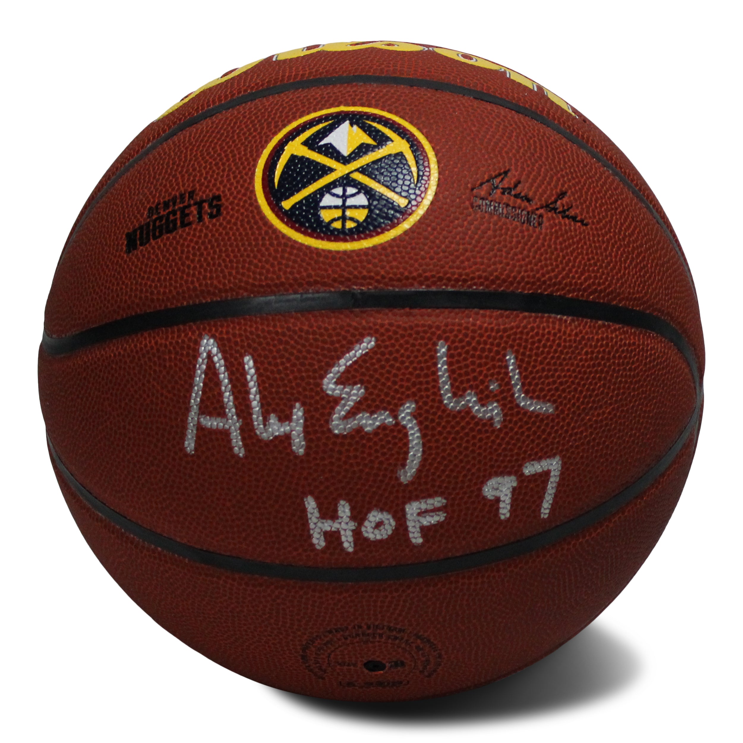 alex-english-signed-nuggets-logo-basketball-inscribed-hof-97-schwartz-coa