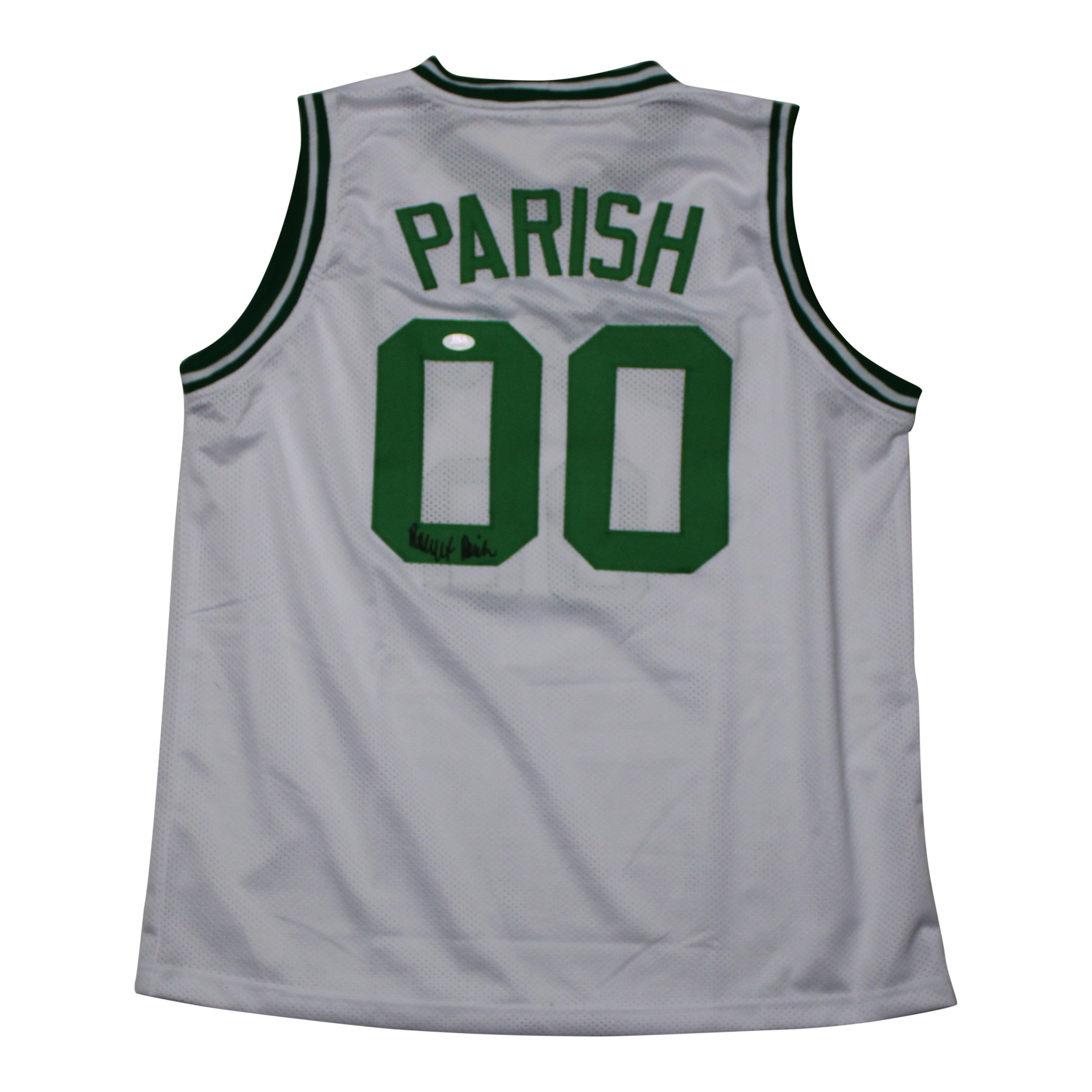 Robert Parish Signed Jersey (JSA COA)
