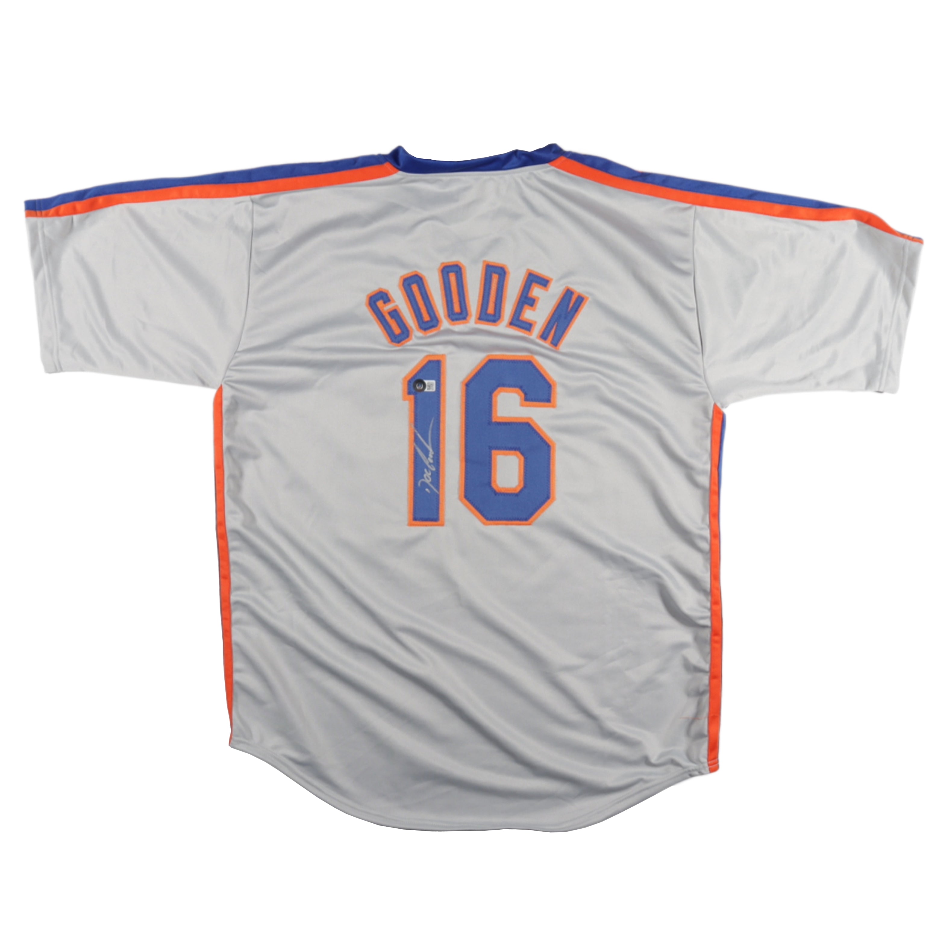 Dwight "Doc" Gooden Signed Jersey (Beckett Hologram)