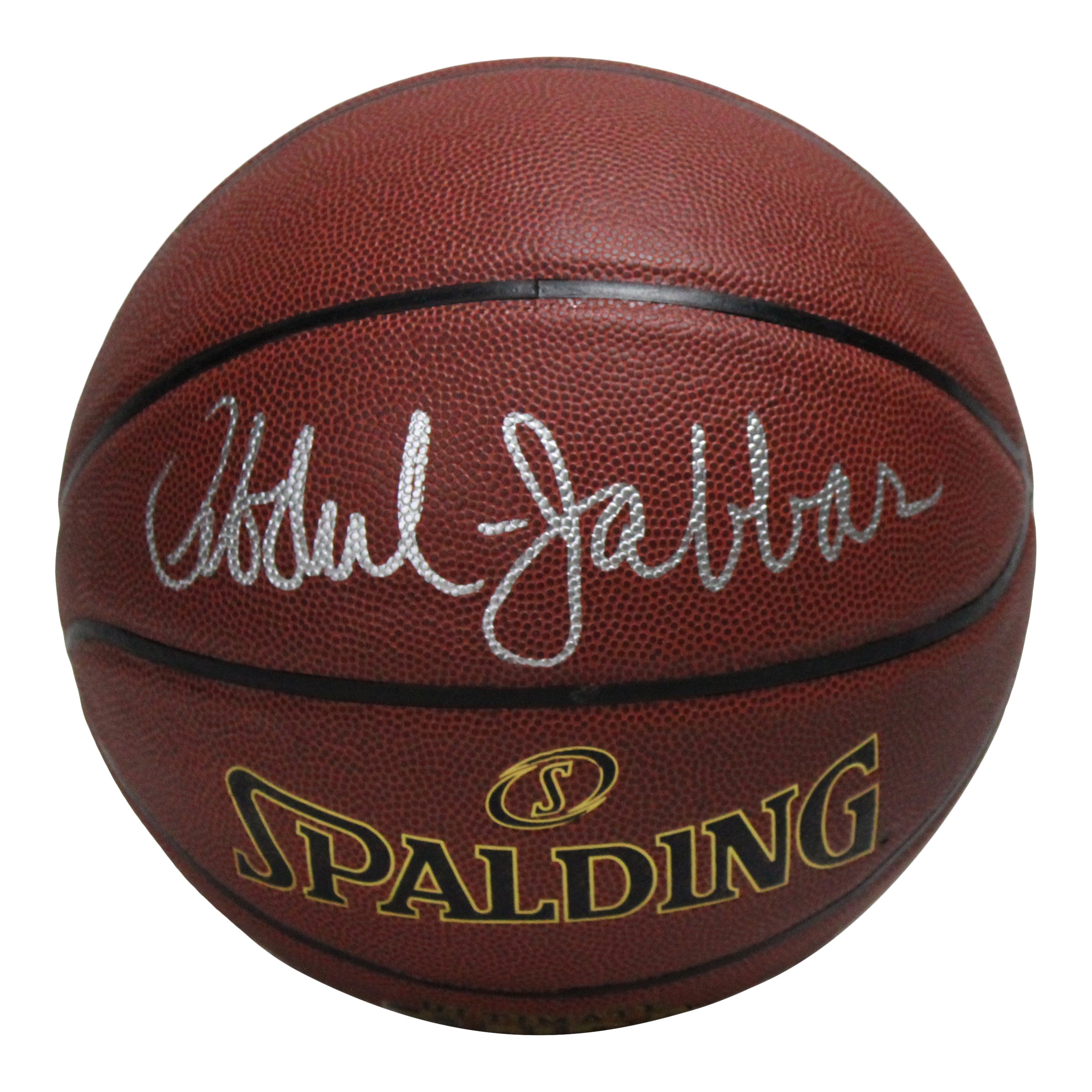 Kareem Abdul-Jabbar Signed NBA Basketball (Schwartz Sports COA)