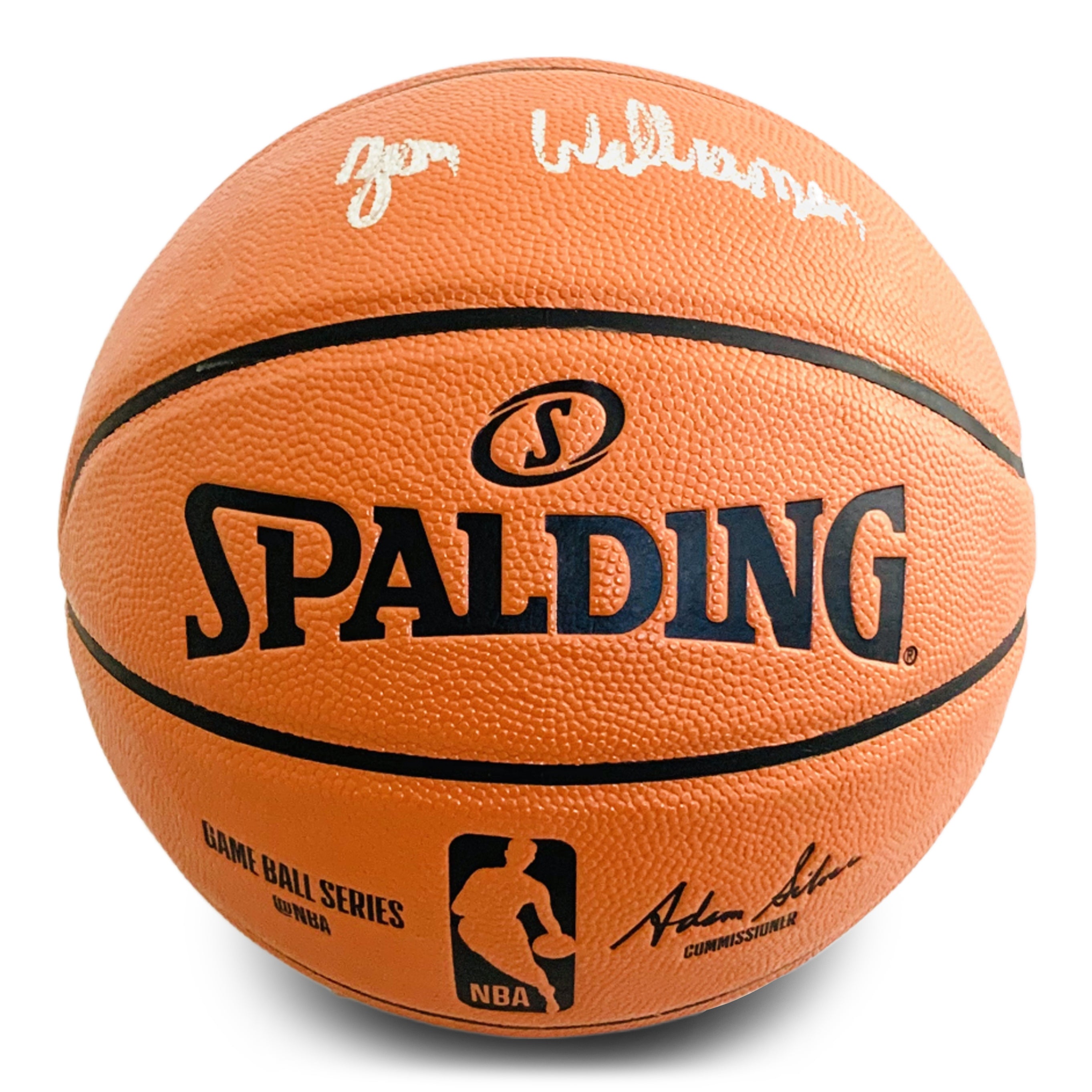 Zion Williamson Signed NBA Game Ball Series Basketball (Fanatics)