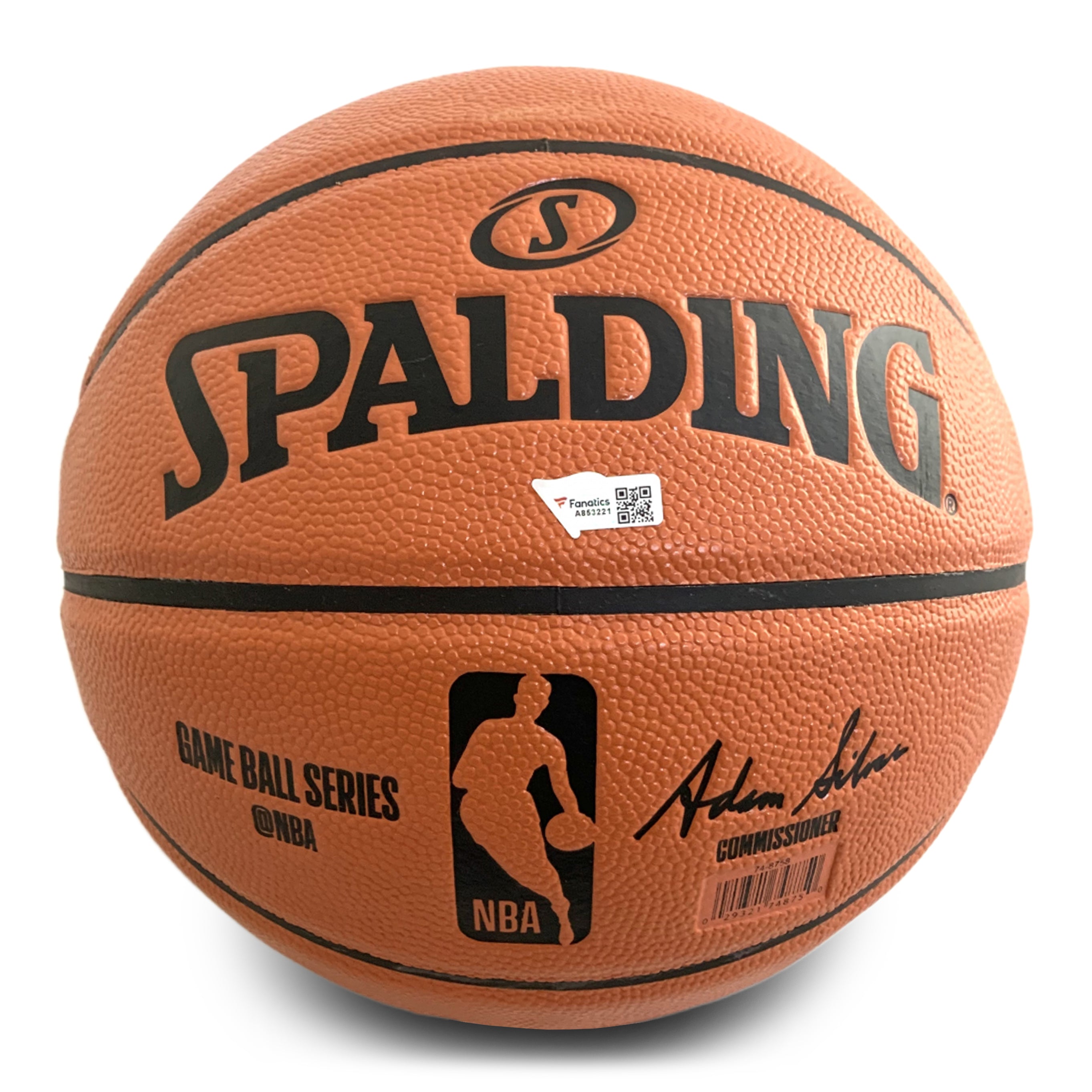 Zion Williamson Signed NBA Game Ball Series Basketball (Fanatics)