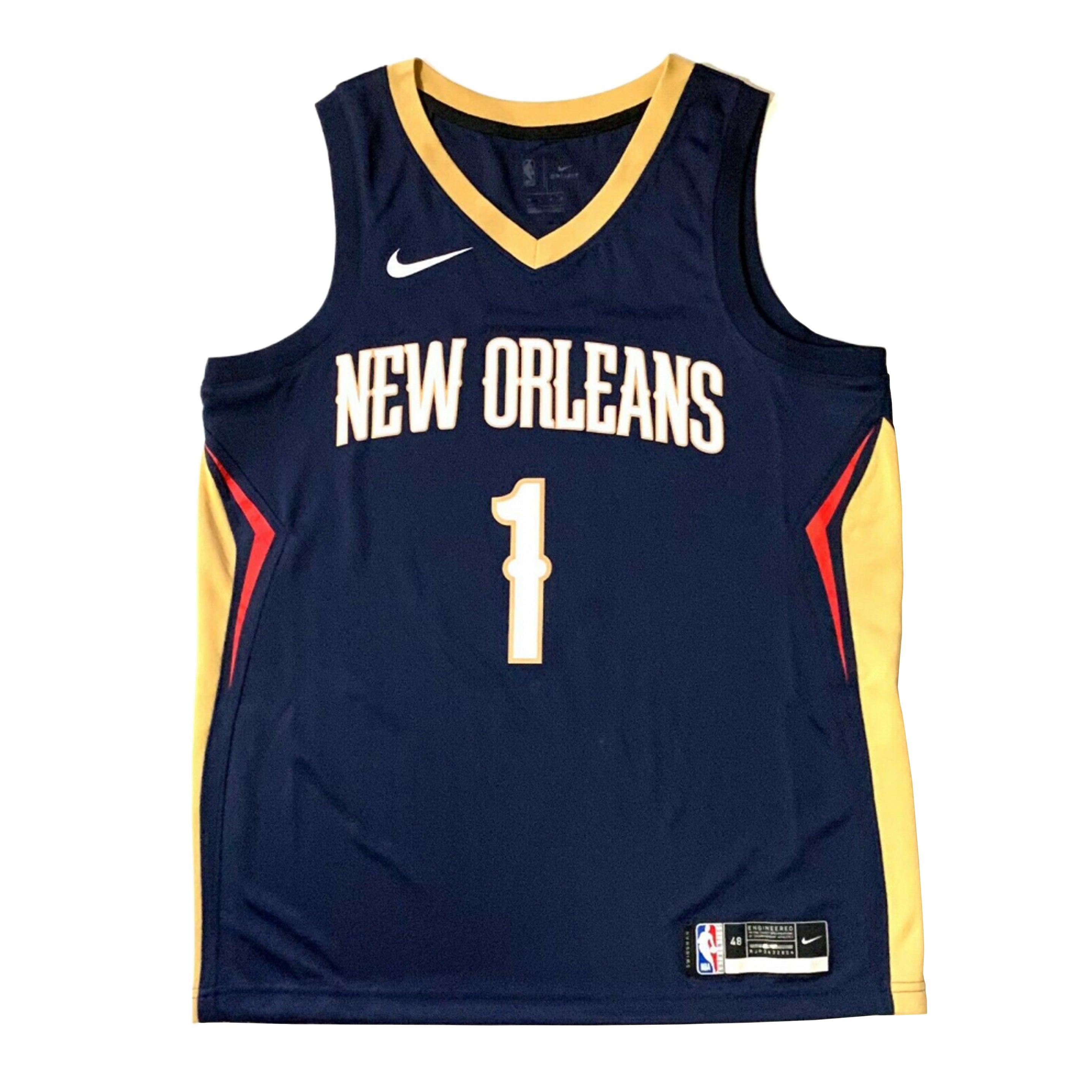 Zion Williamson Signed Pelicans Jersey (Fanatics)