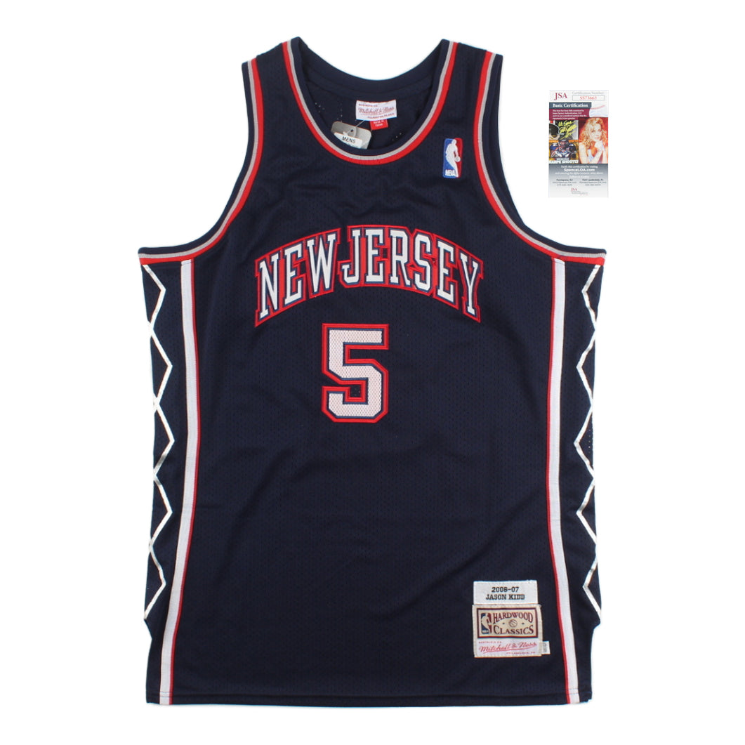 Jason Kidd Signed Nets Jersey (JSA)