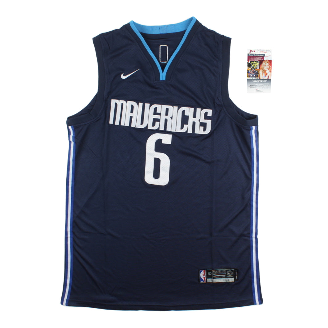 Kristaps Porzingis Signed Mavericks Jersey (JSA)
