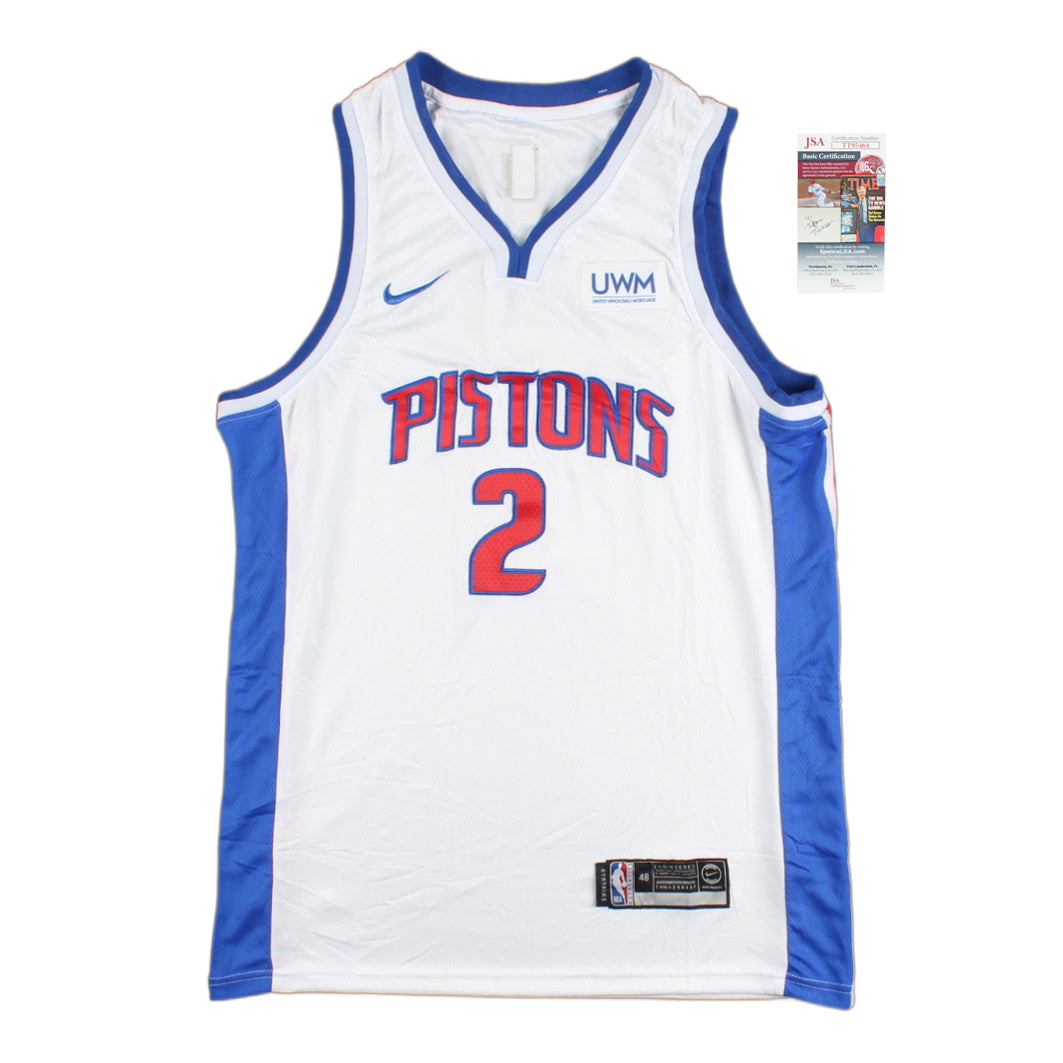 Cade Cunningham Signed Jersey Inscribed "#1 Pick" (JSA)